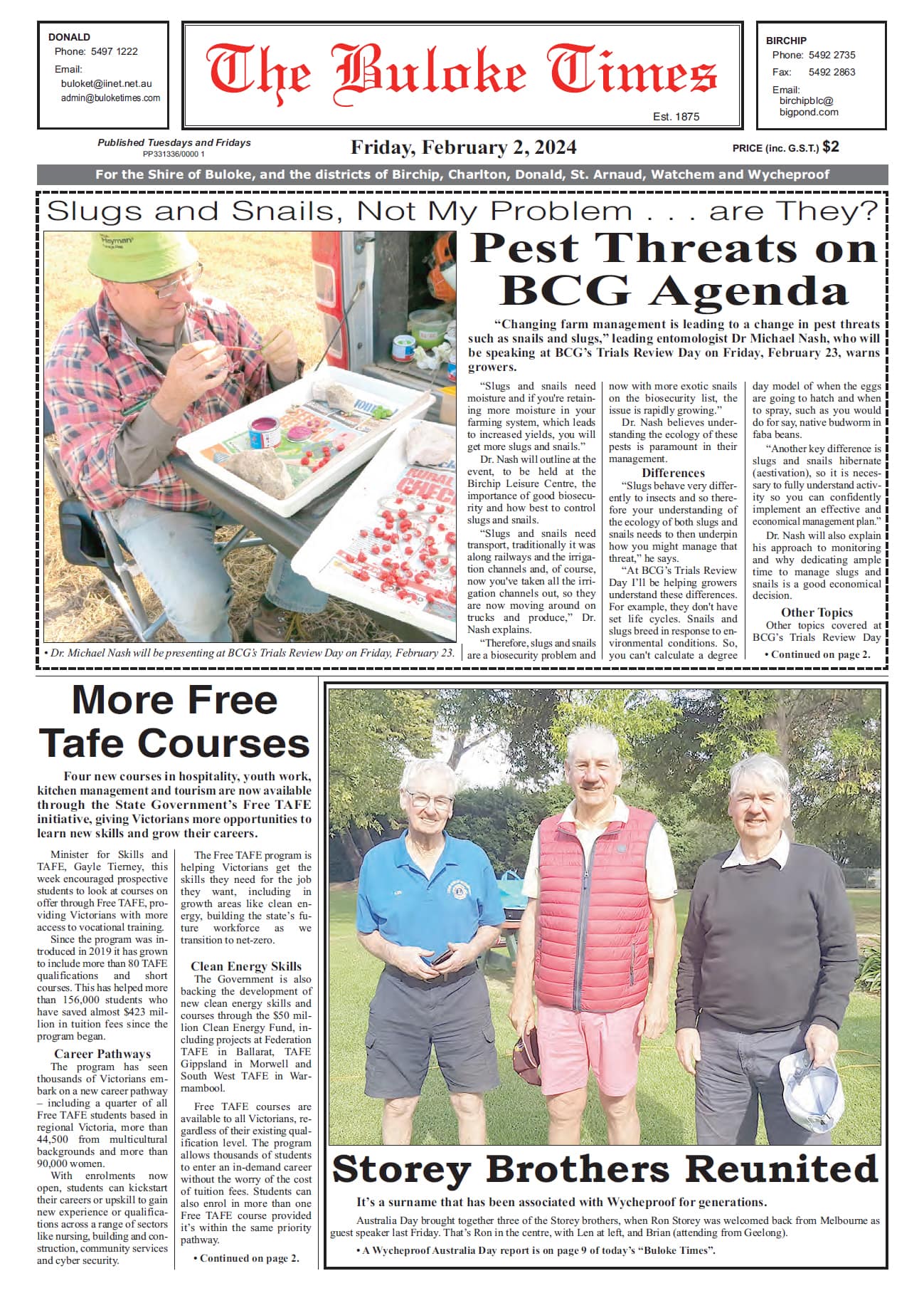 The Buloke Times 2 February 2024