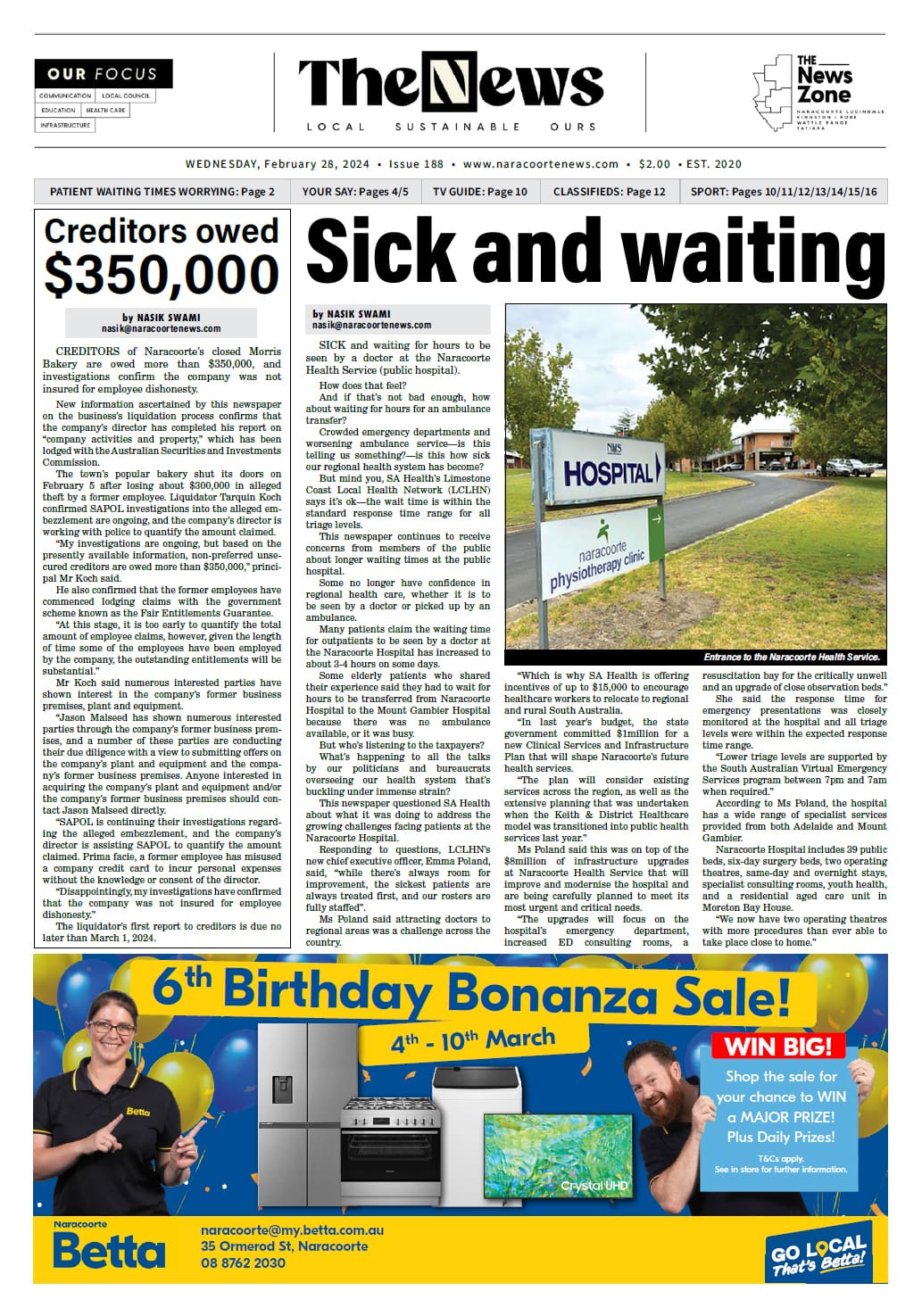 The Naracoorte News 28 February 2024