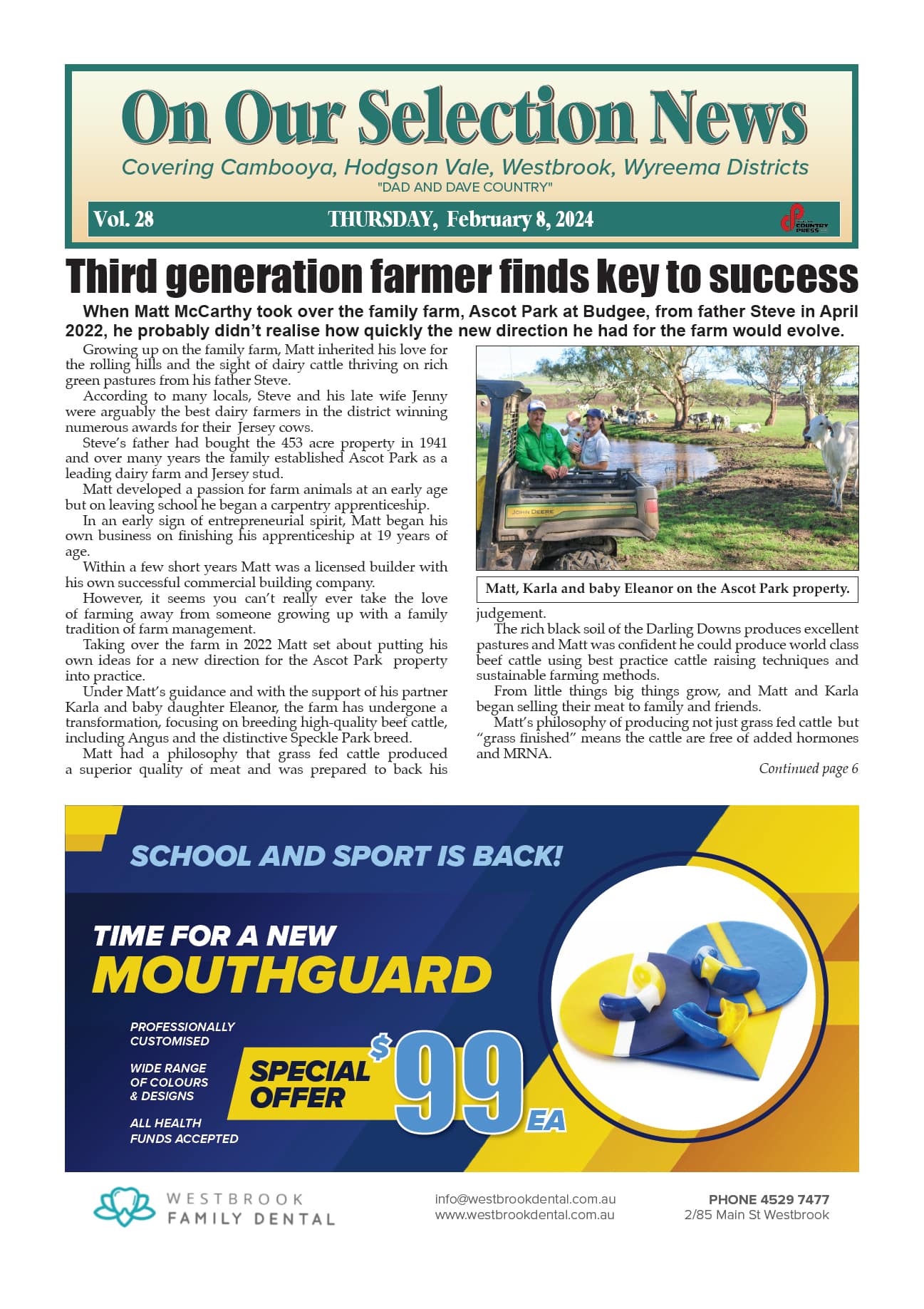 On Our Selection News 8 February 2024
