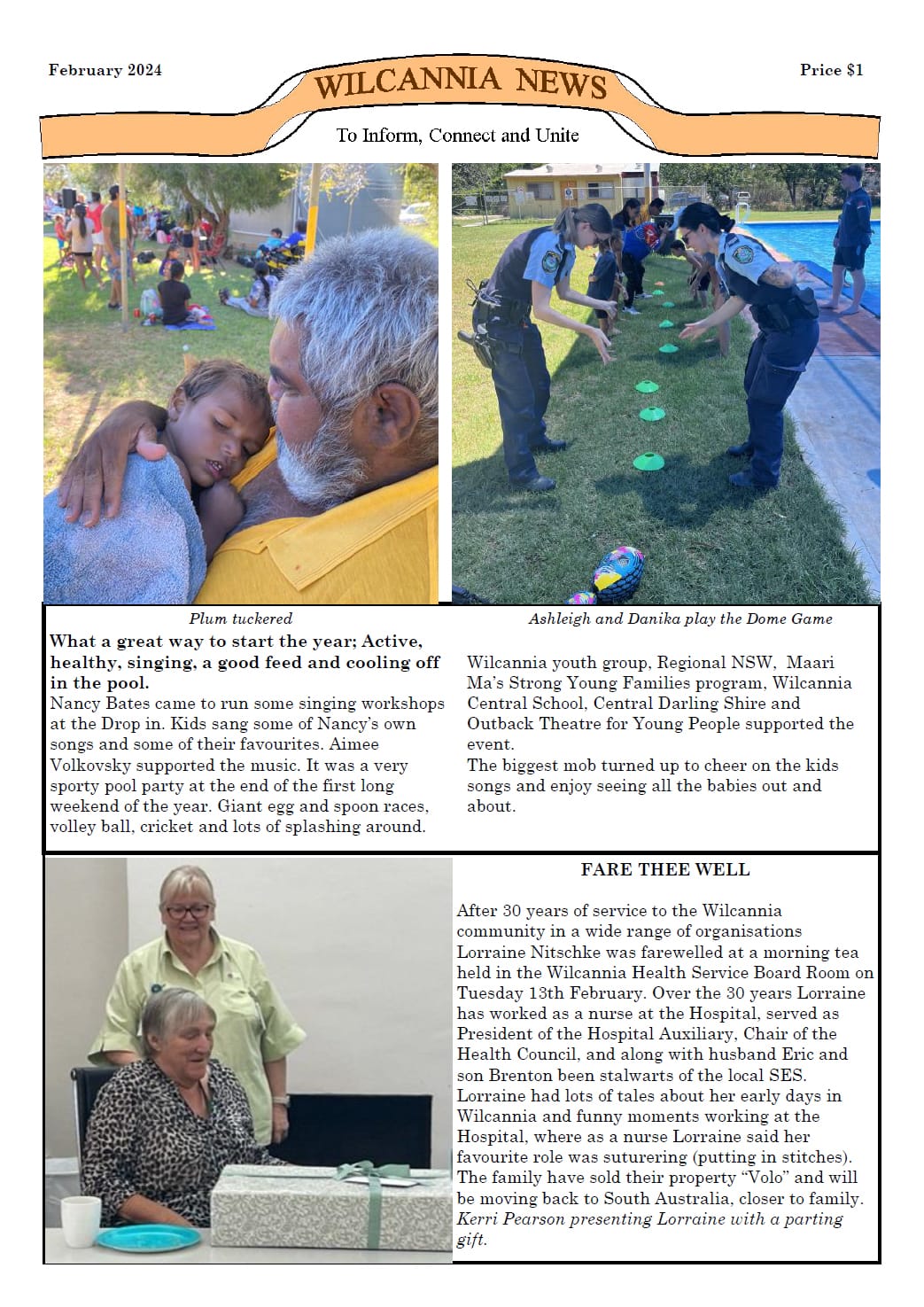 Wilcannia News February 2024