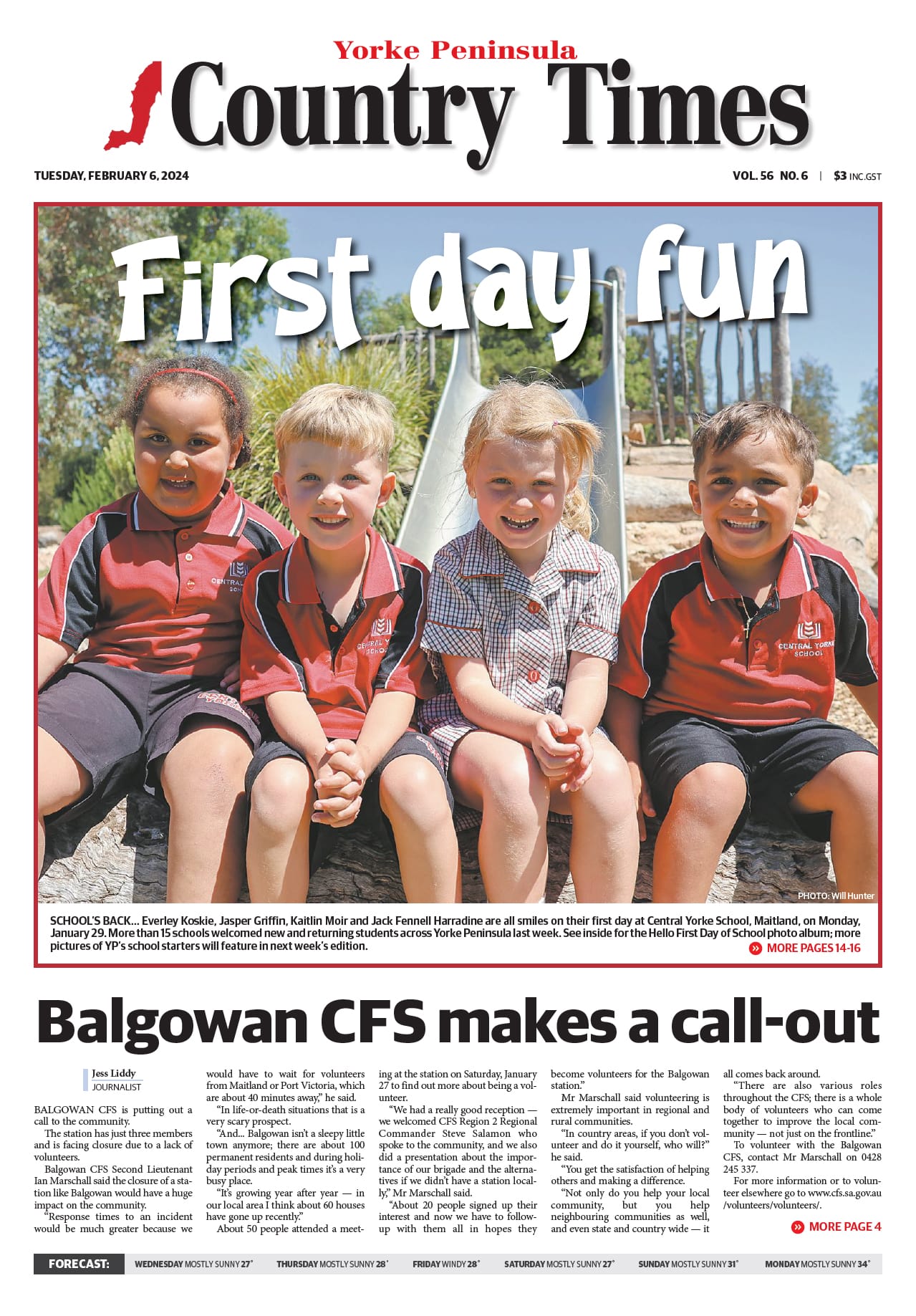 Yorke Peninsula Country Times 6 February 2024