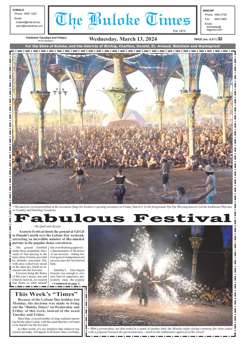 The Buloke Times 13 March 2024