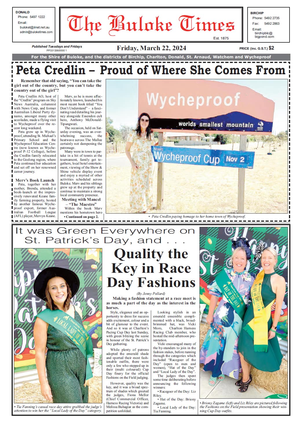 The Buloke Times 22 March 2024