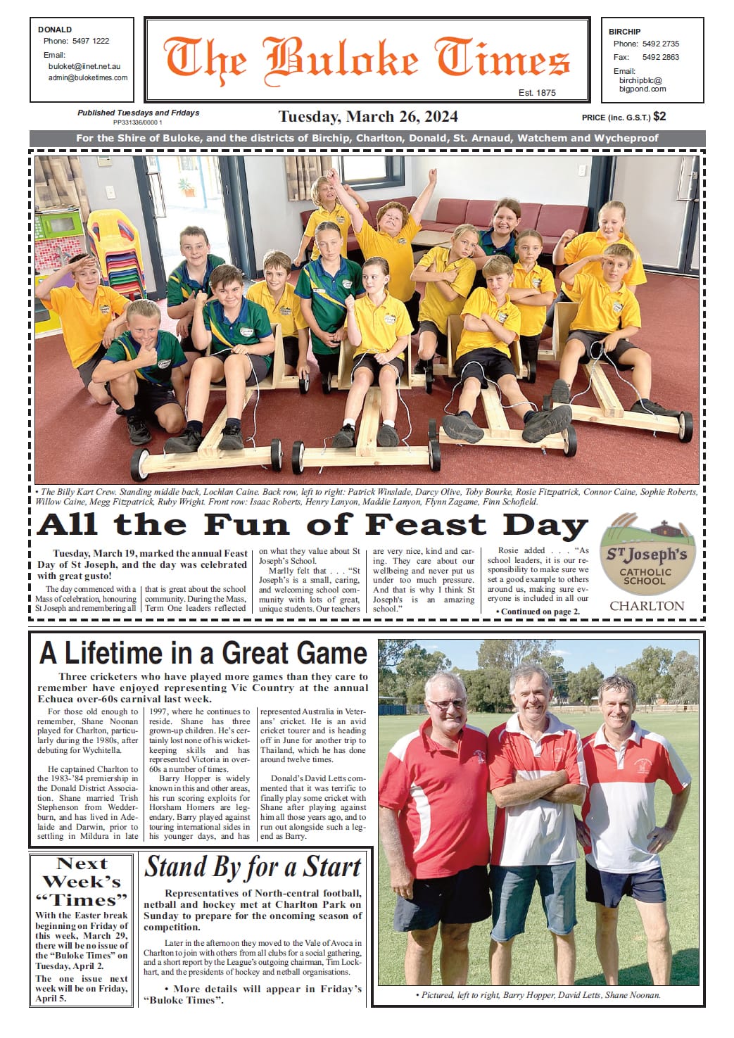 Buloke Times 26 March 2024