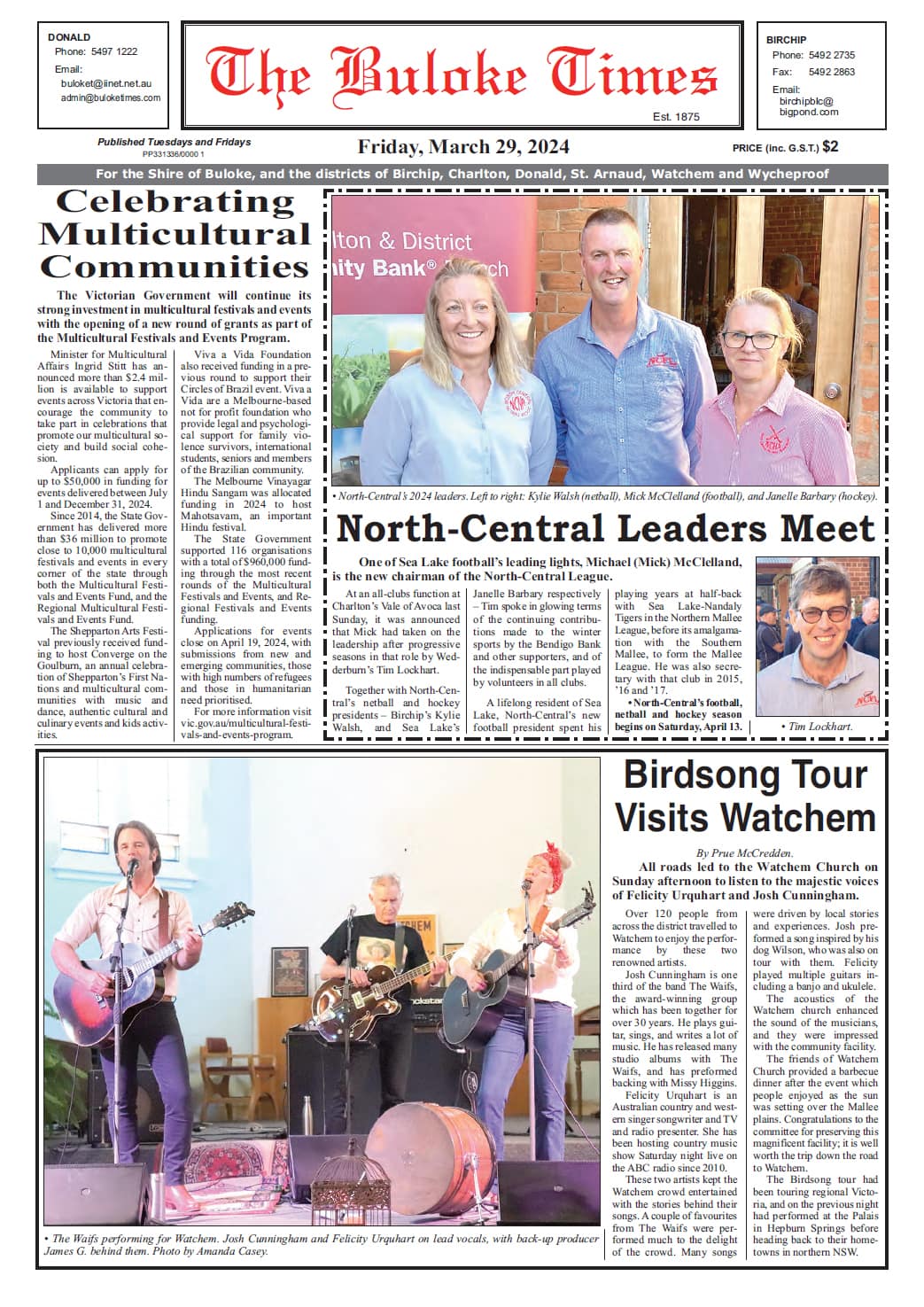 The Buloke Times 29 March 2024