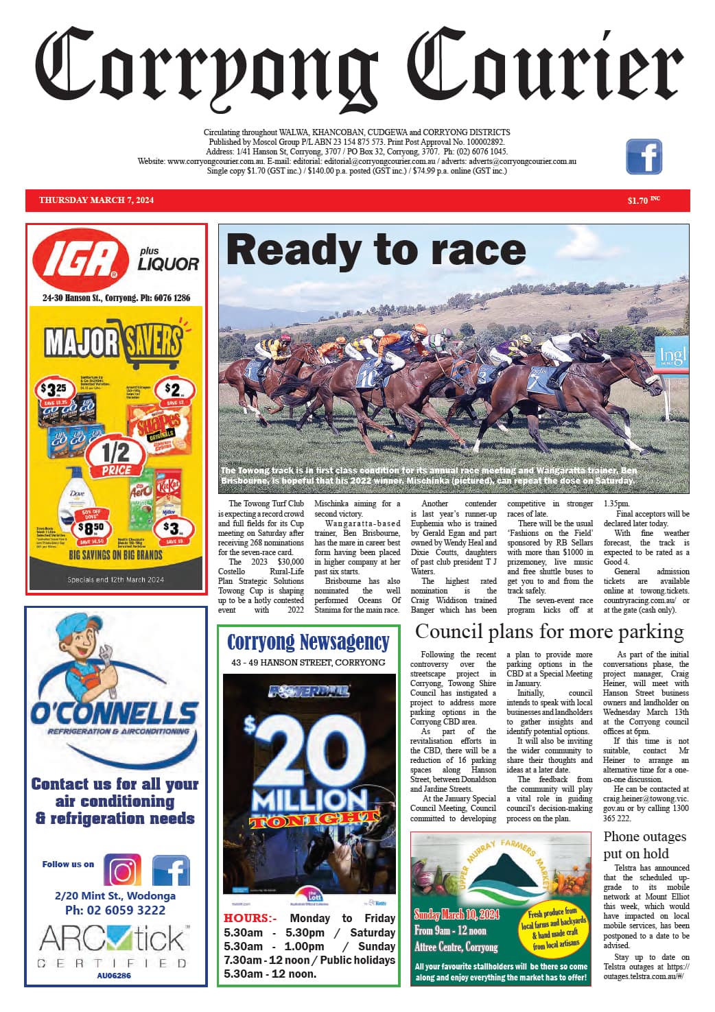 Corryong Courier 7 March 2024