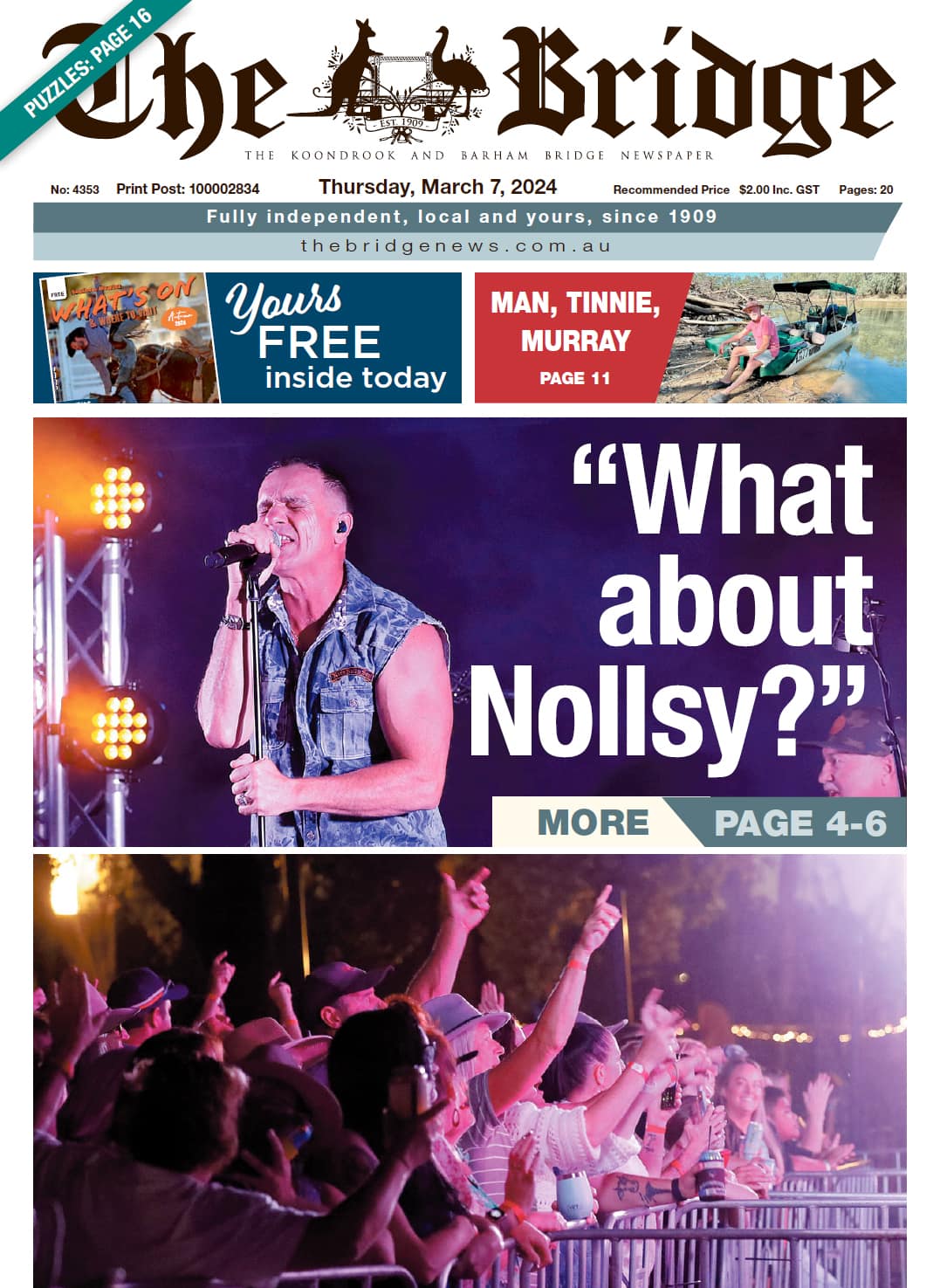 The Koondrook and Barham Bridge Newspaper 7 March 2024