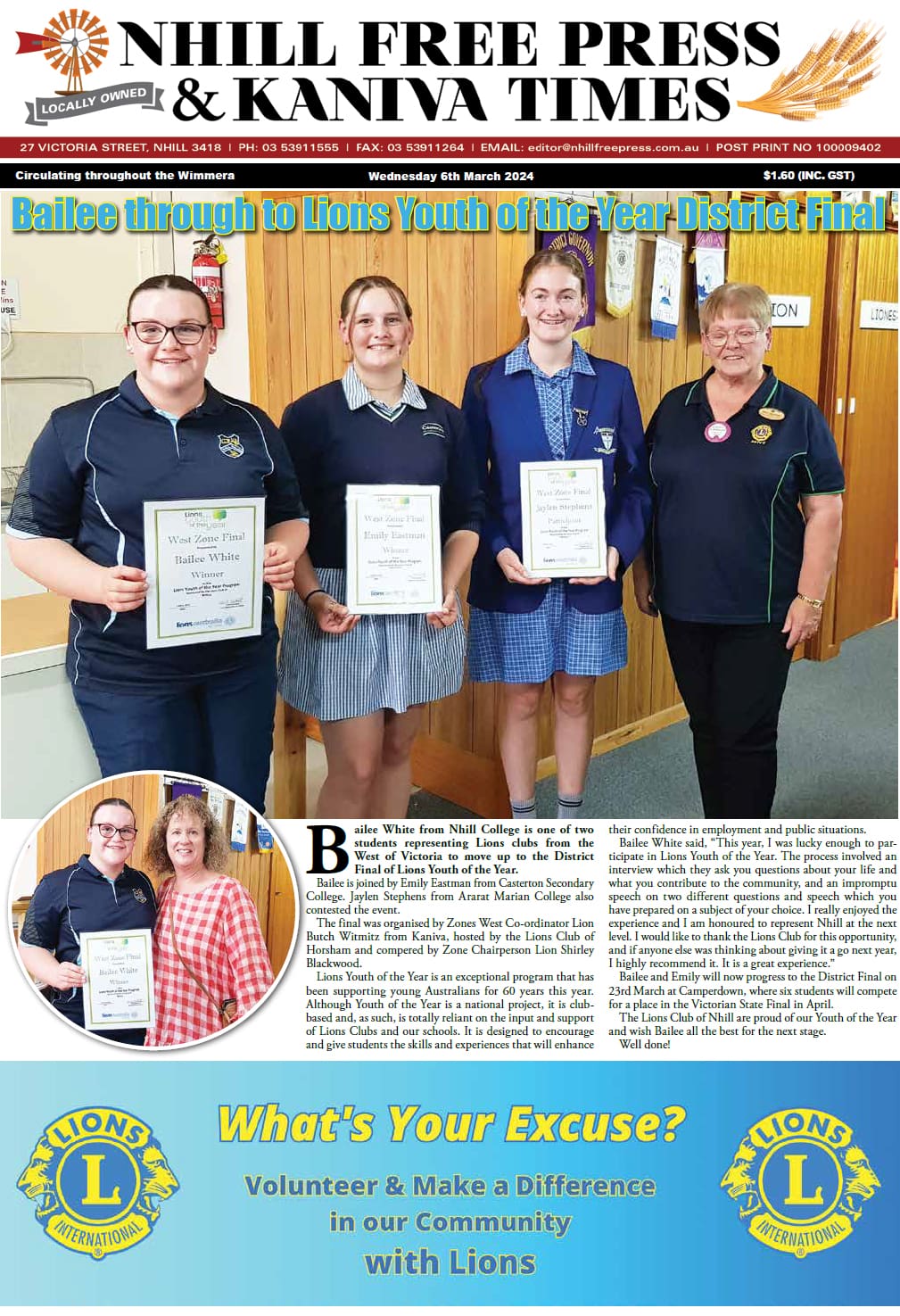 Nhill Free Press & Kaniva Times 6 March 2024