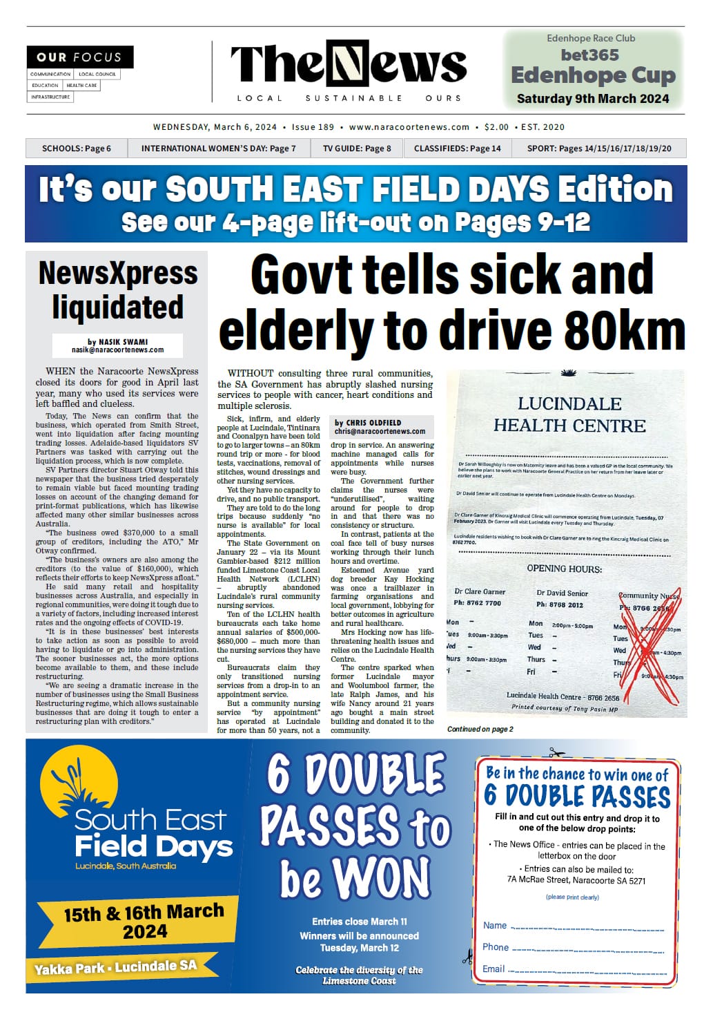 The Naracoorte News 6 March 2024