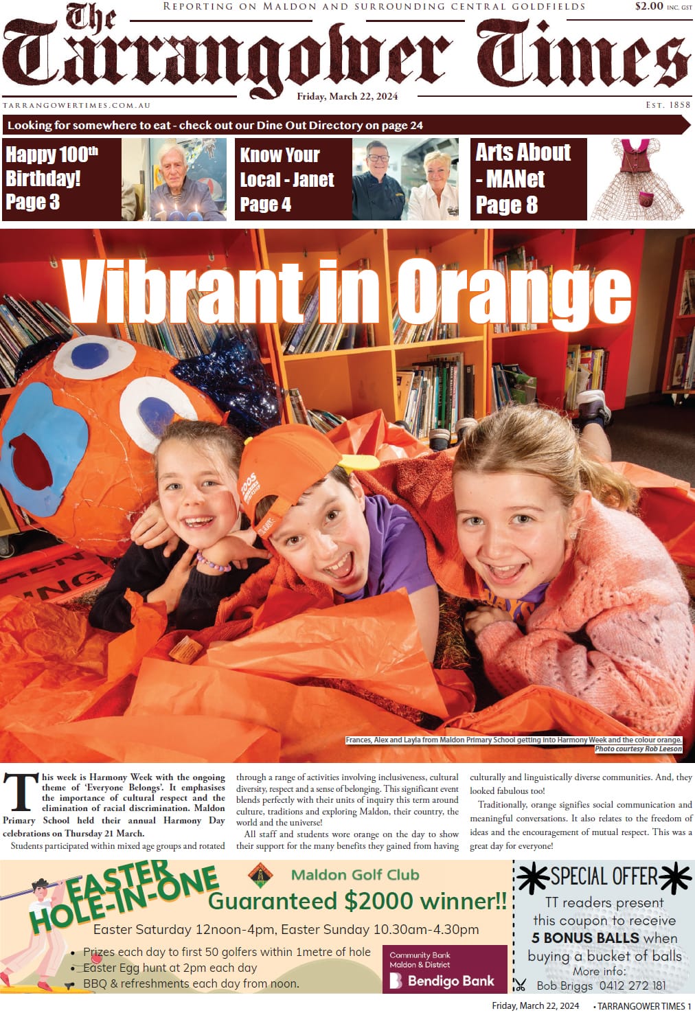 Tarrangower Times 22 March 2024