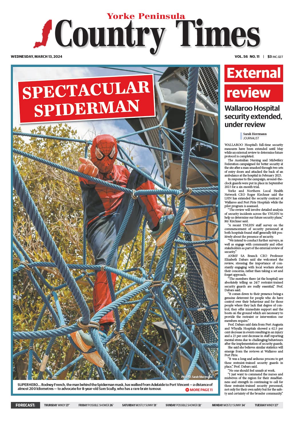 Yorke Peninsula Country Times 13 March 2024
