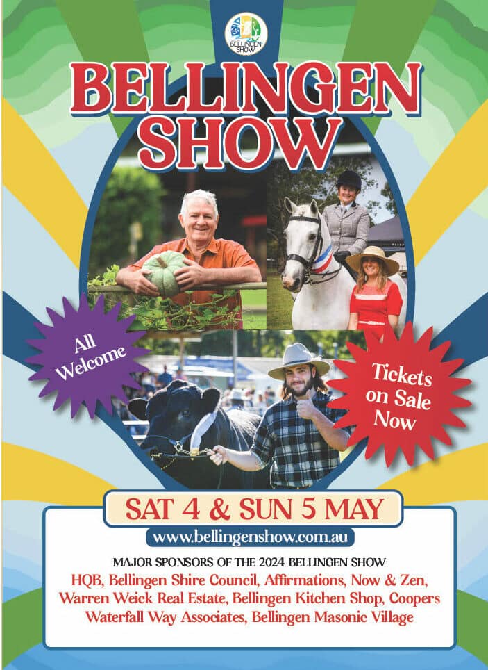 Bellingen Show poster