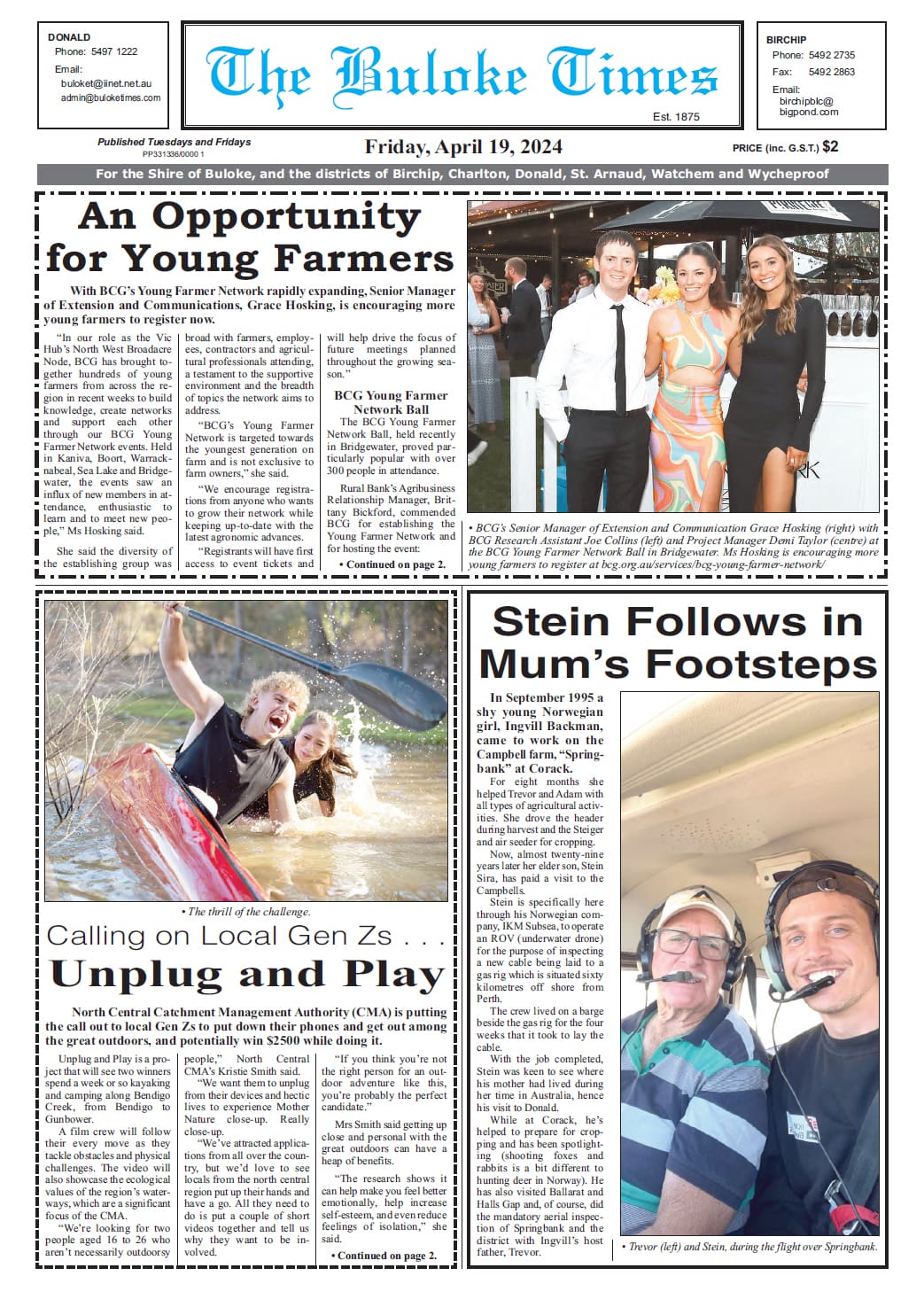The Buloke Times 19 April 2024