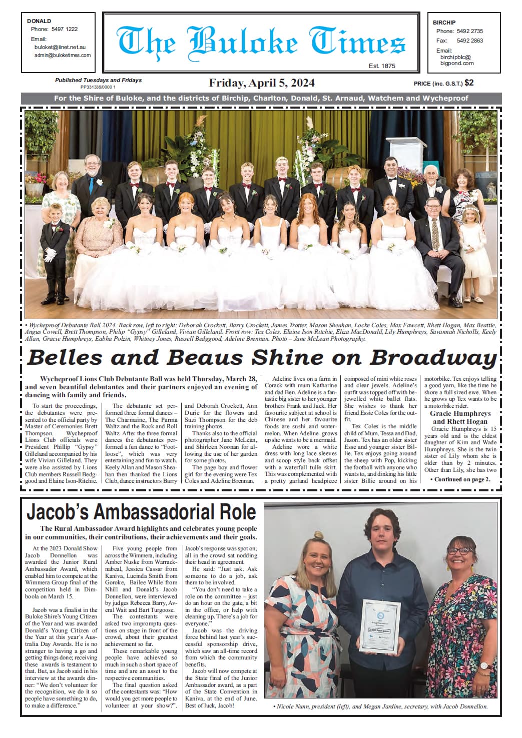 The Buloke Times 5 April 2024