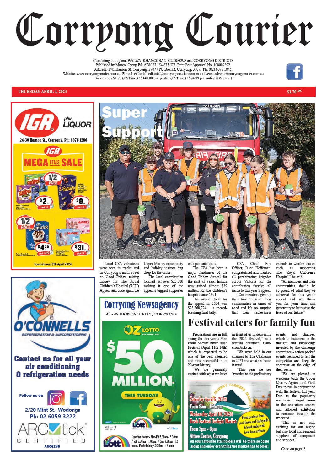 Corryong Courier 4 April 2024