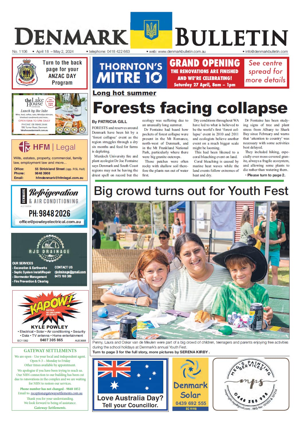 Denmark Bulletin 18 April 2024