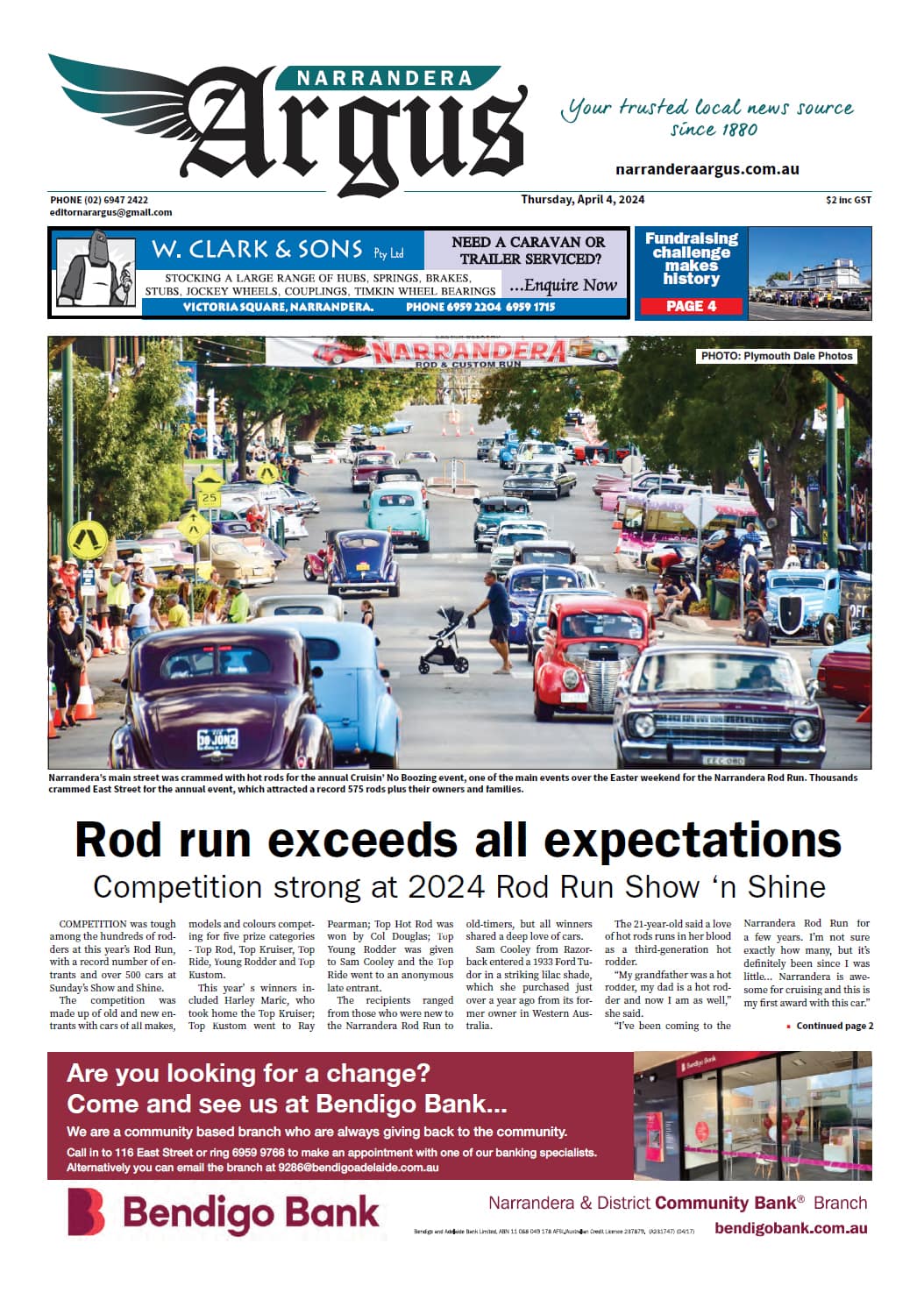 Narrandera Argus 4 April 2024