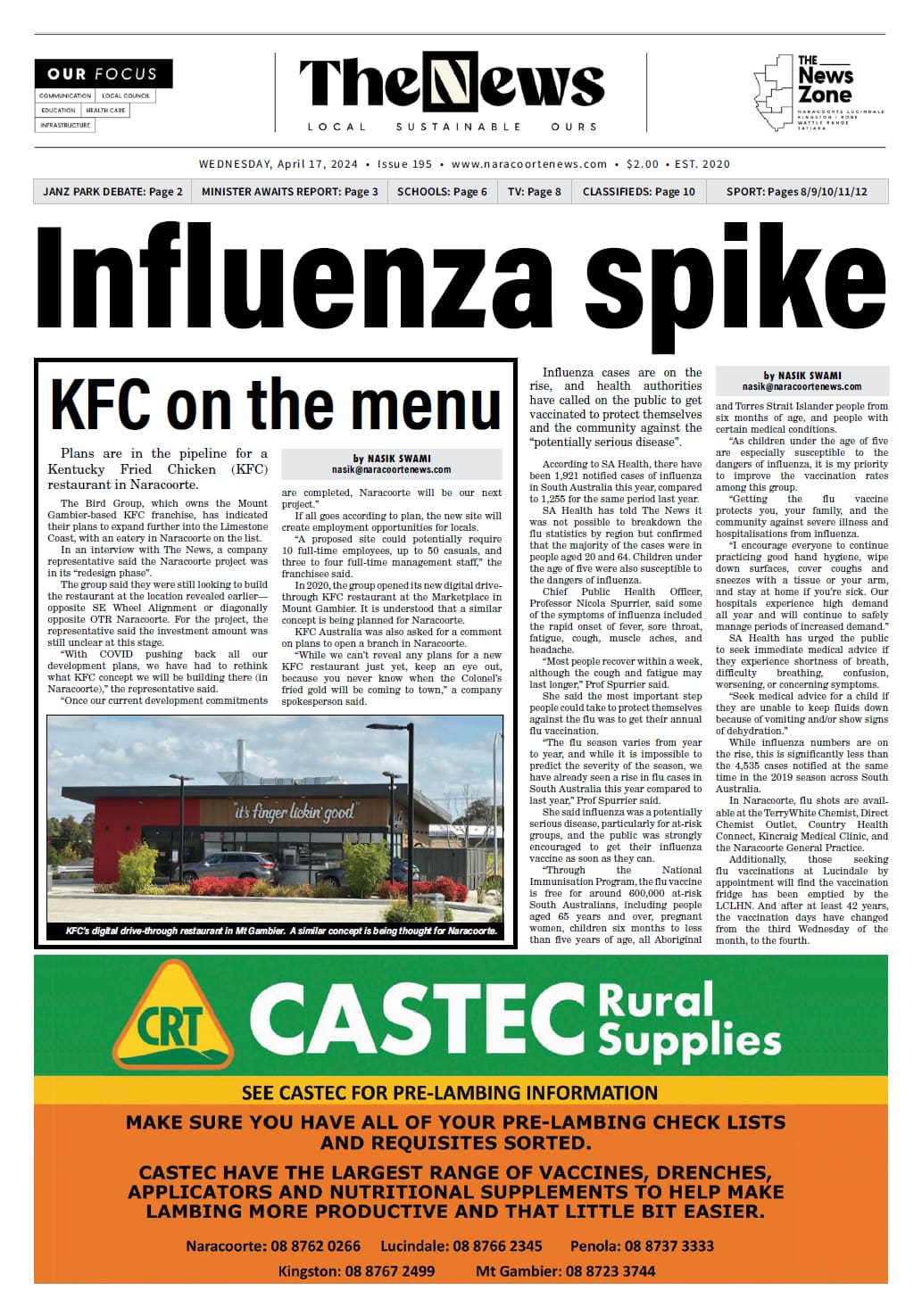 The Naracoorte News, 17 April 2024