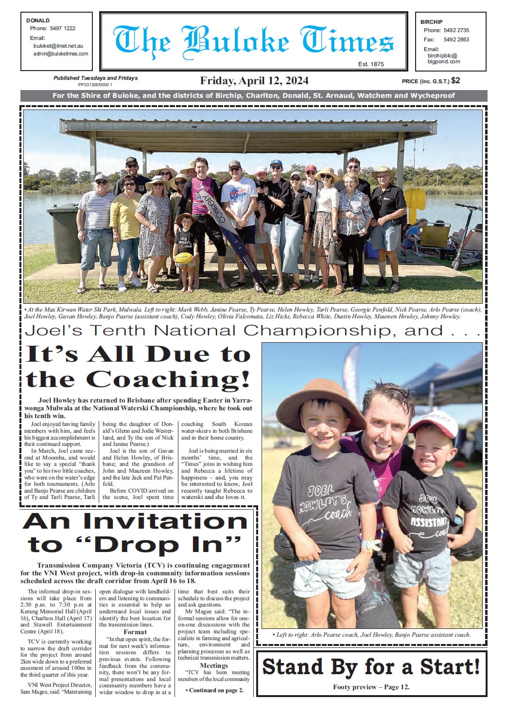 The Buloke Times 12 April 2024