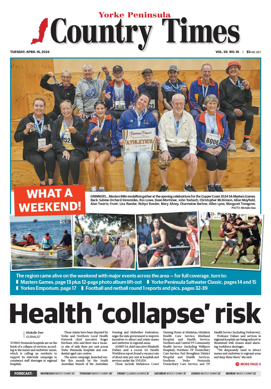 Yorke Peninsula Country Times 16 April 2024