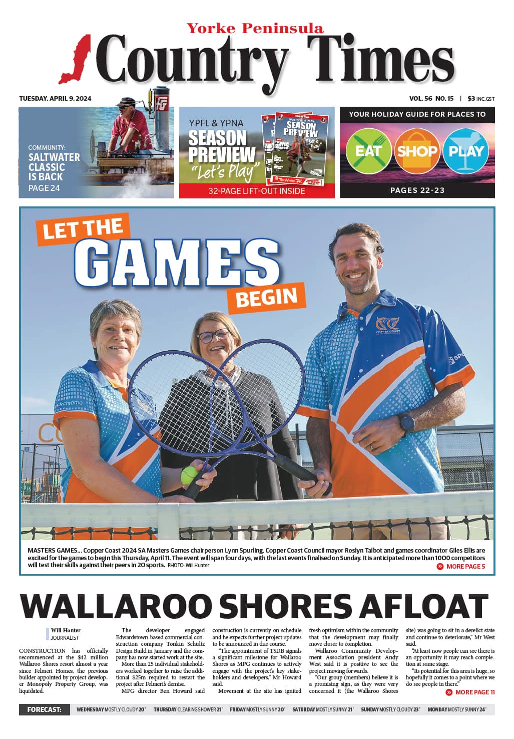 Yorke Peninsula Country Times 9 April 2024