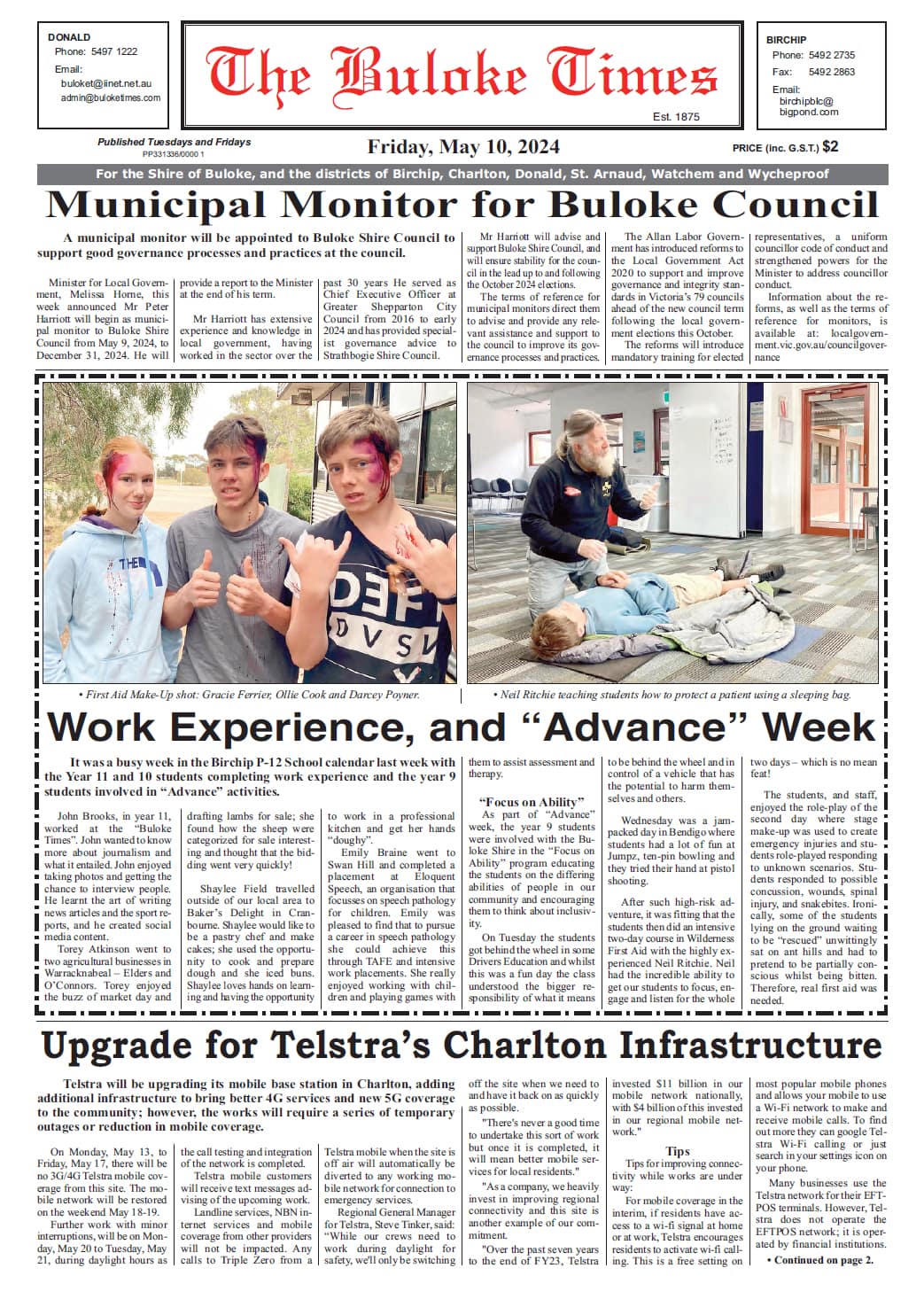 The Buloke Times 10 May 2024