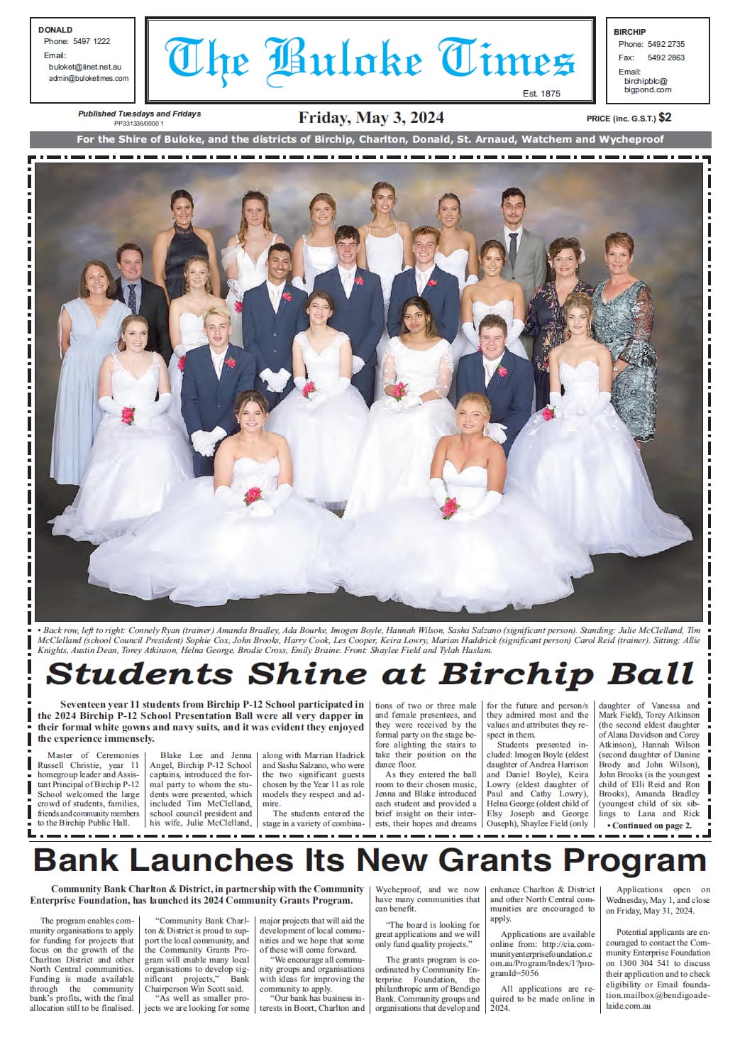 The Buloke Times 3 May 2024