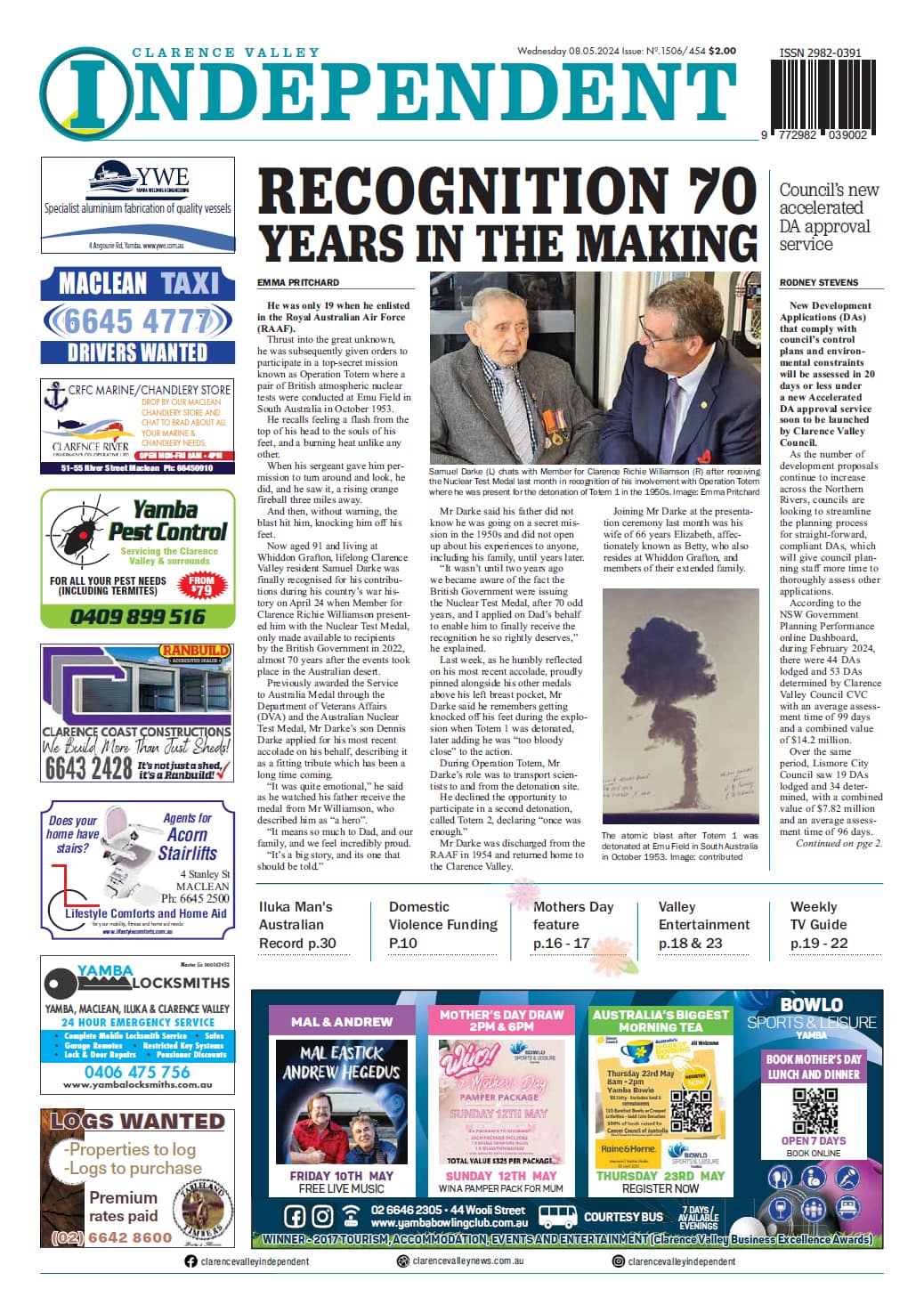 Clarence Valley Independent 8 May 2024