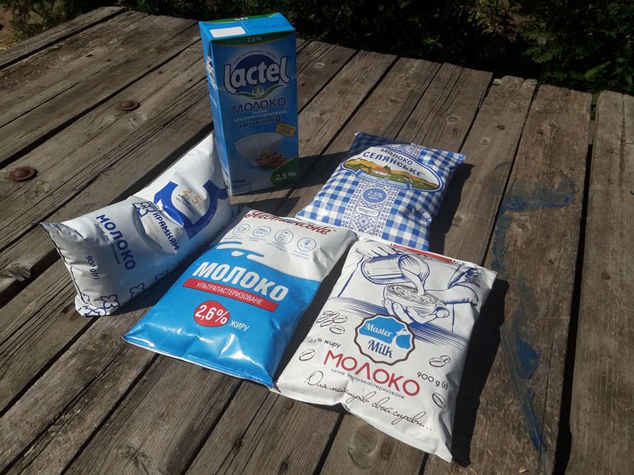 Milk from official producers