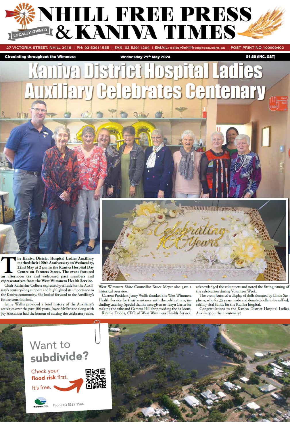 Nhill Free Press & Kaniva Times 29 May 2024
