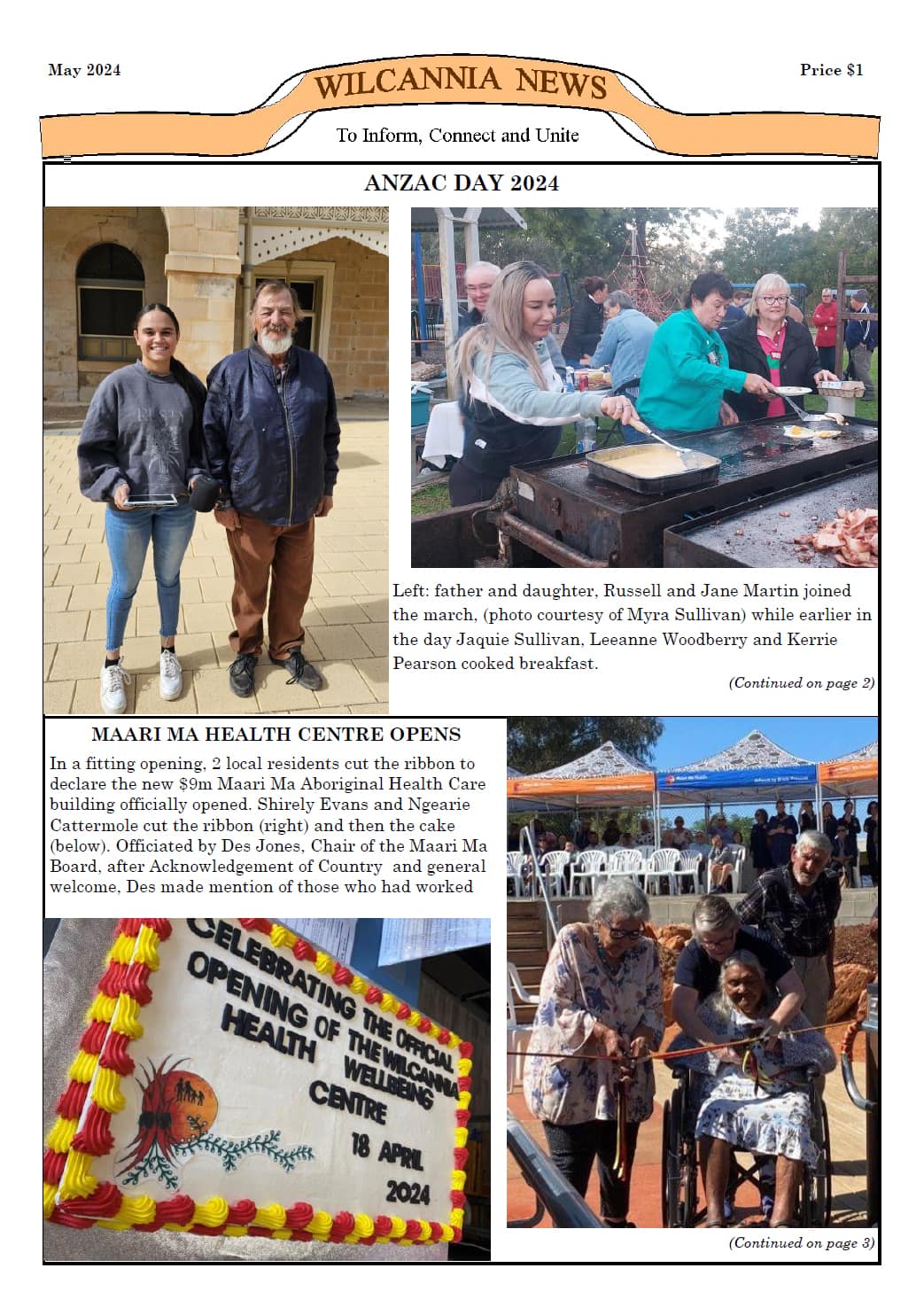 Wilcannia News May 2024