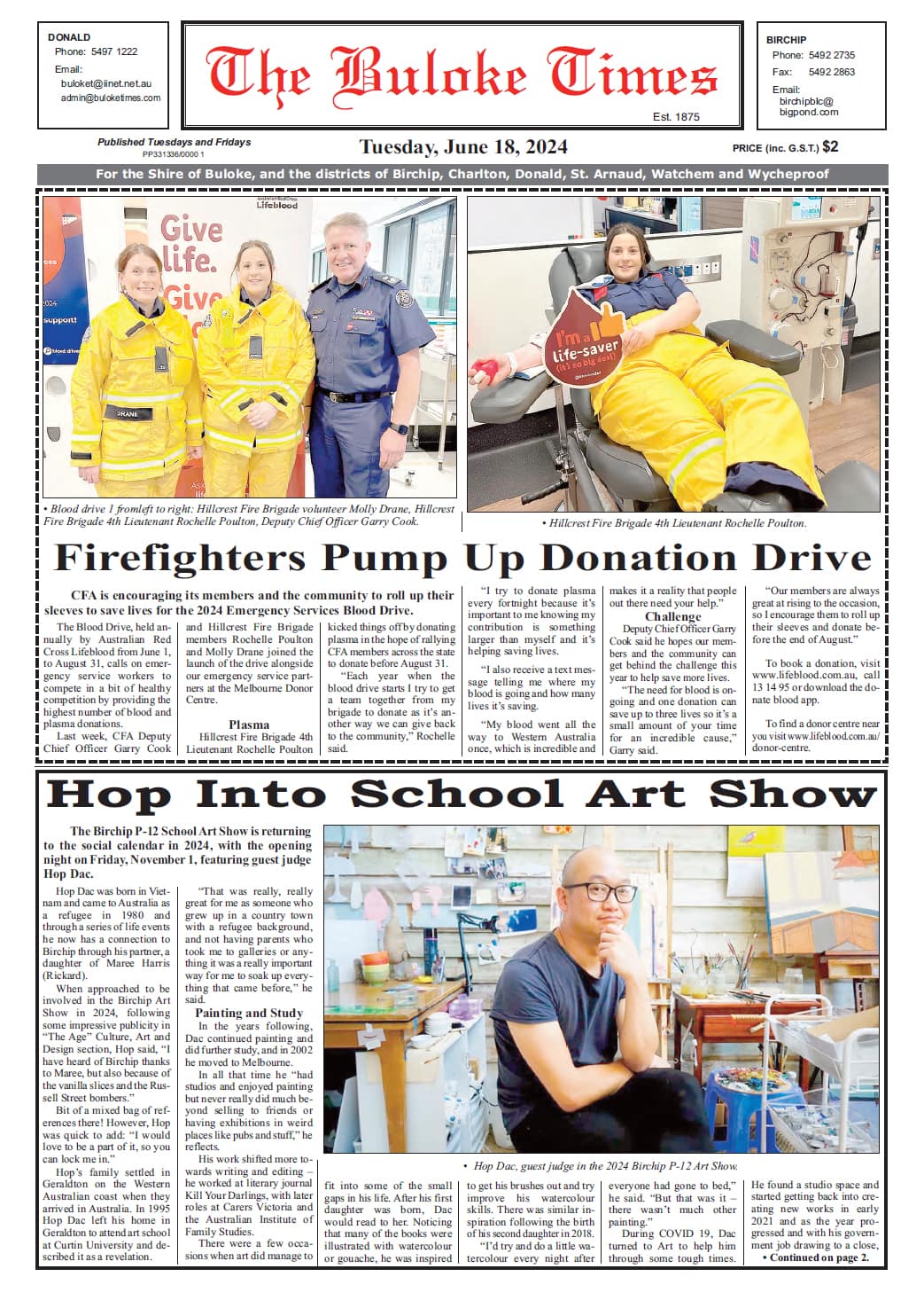 The Buloke Times 18 June 2024