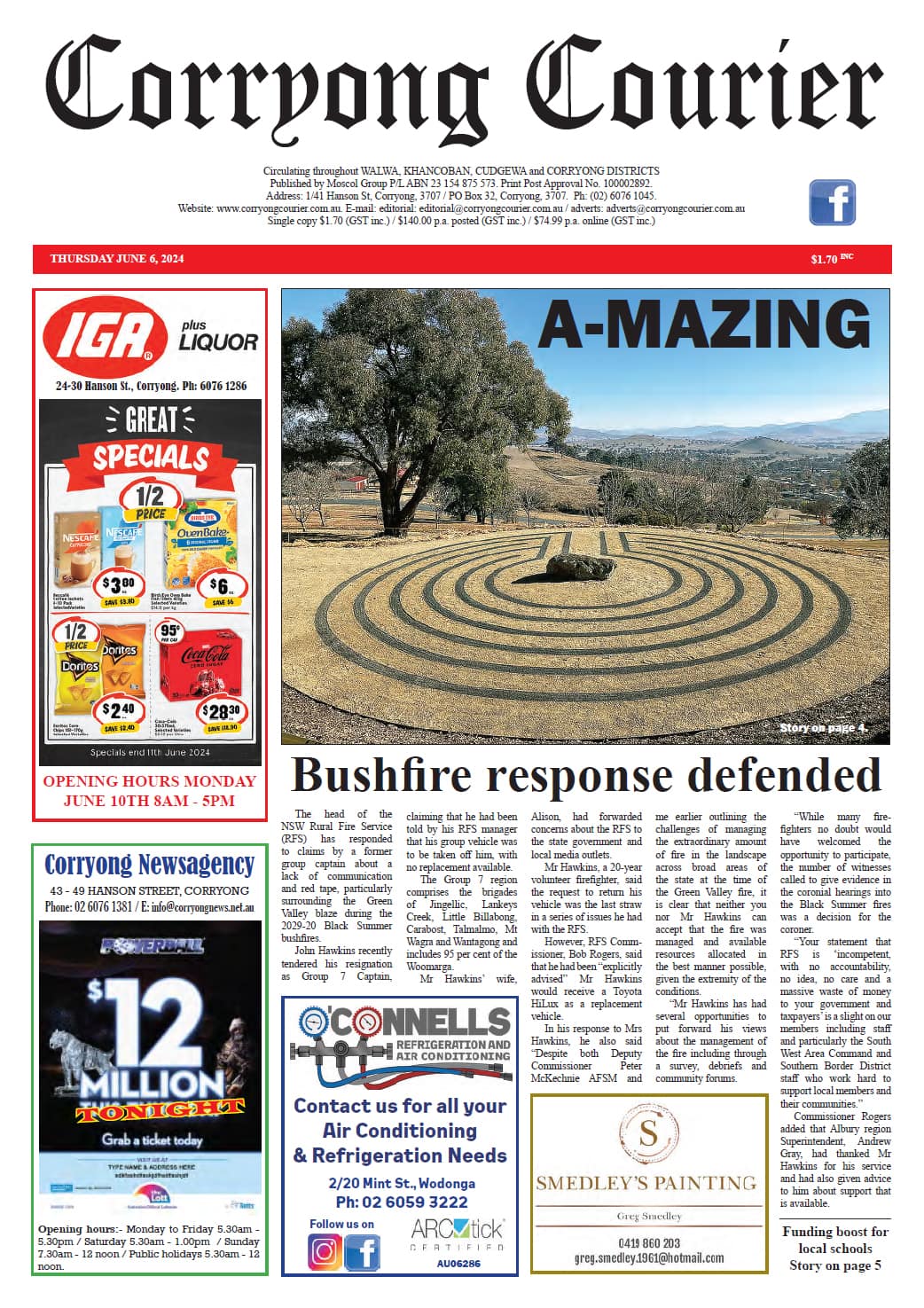 Corryong Courier 6 June 2024
