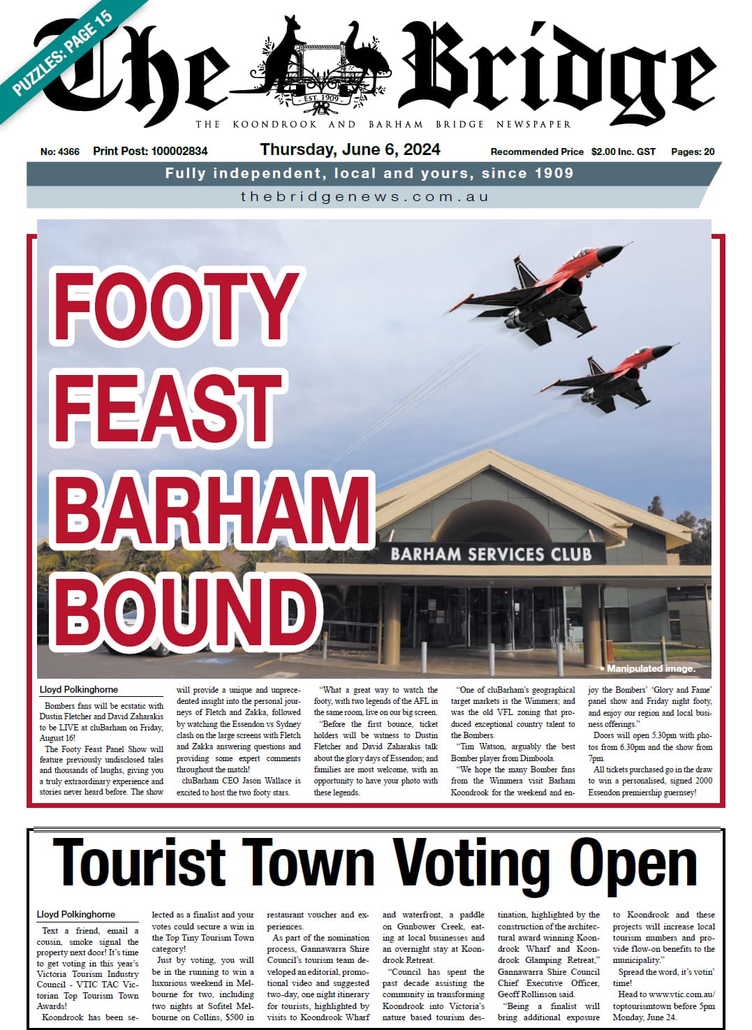 The Koondrook and Barham Bridge Newspaper 6 June 2024