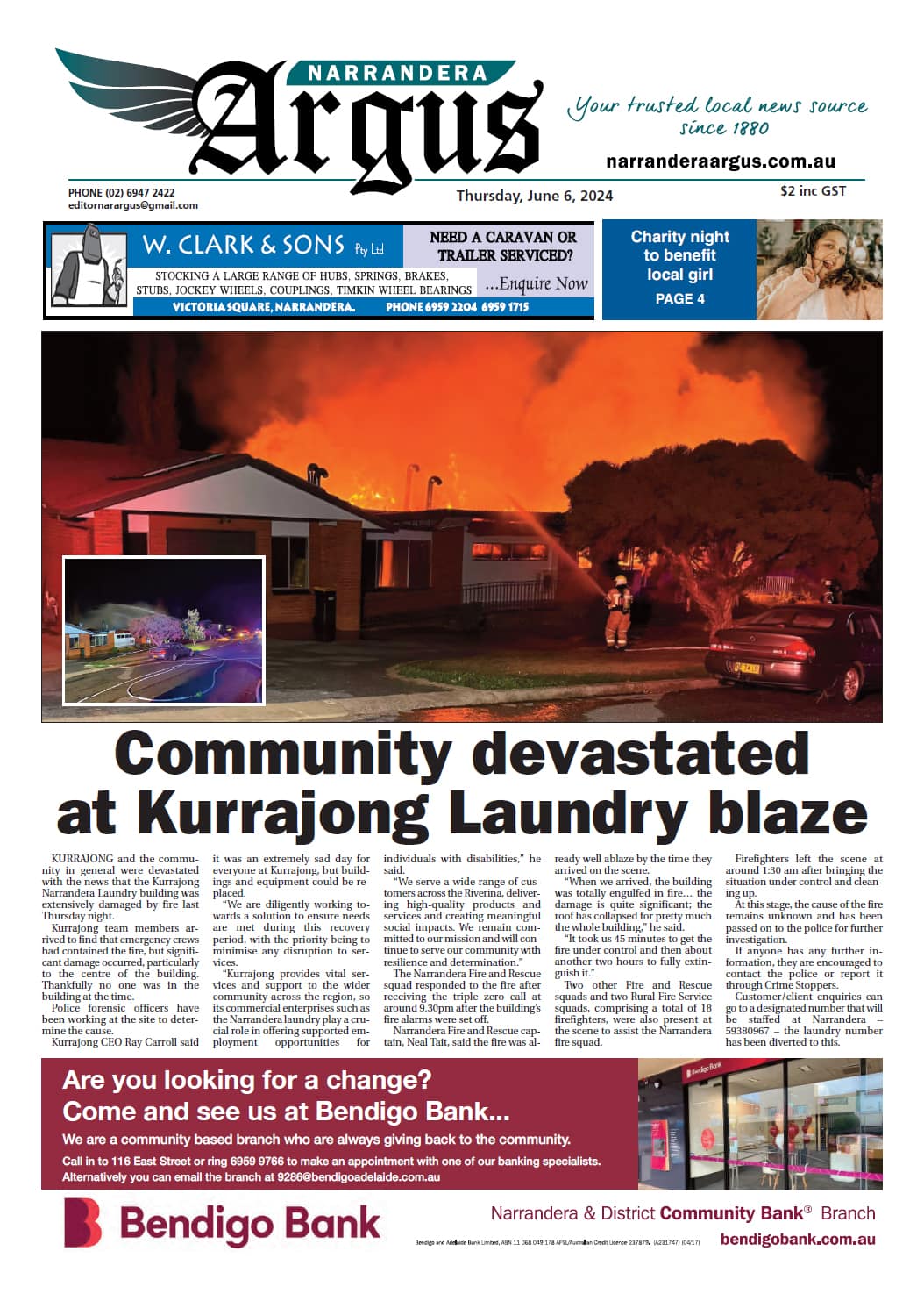 Narrandera Argus 6 June 2024