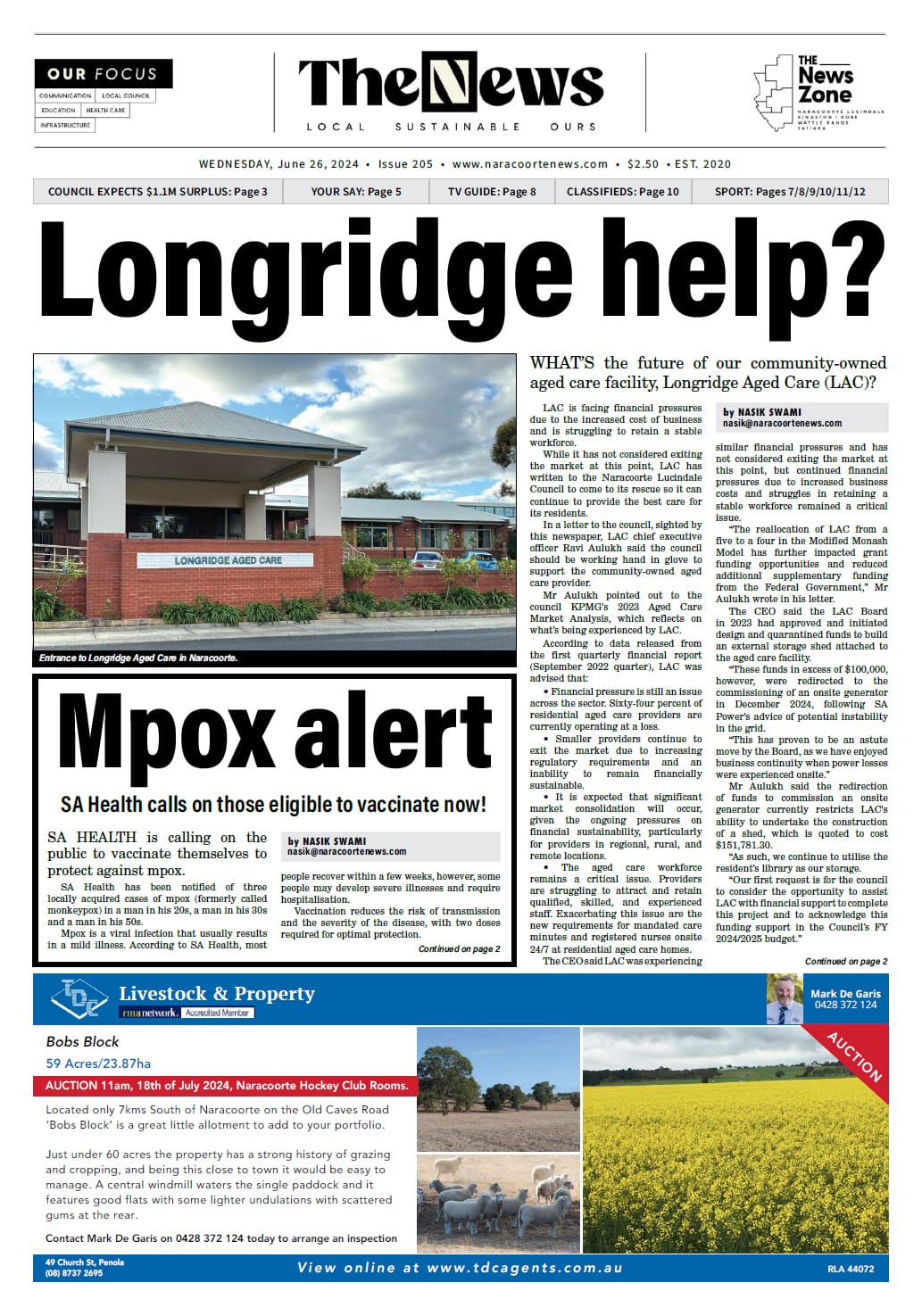 The Naracoorte News 26 June 2024