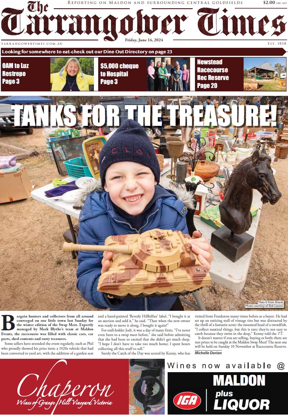 Tarrangower Times 14 June 2024