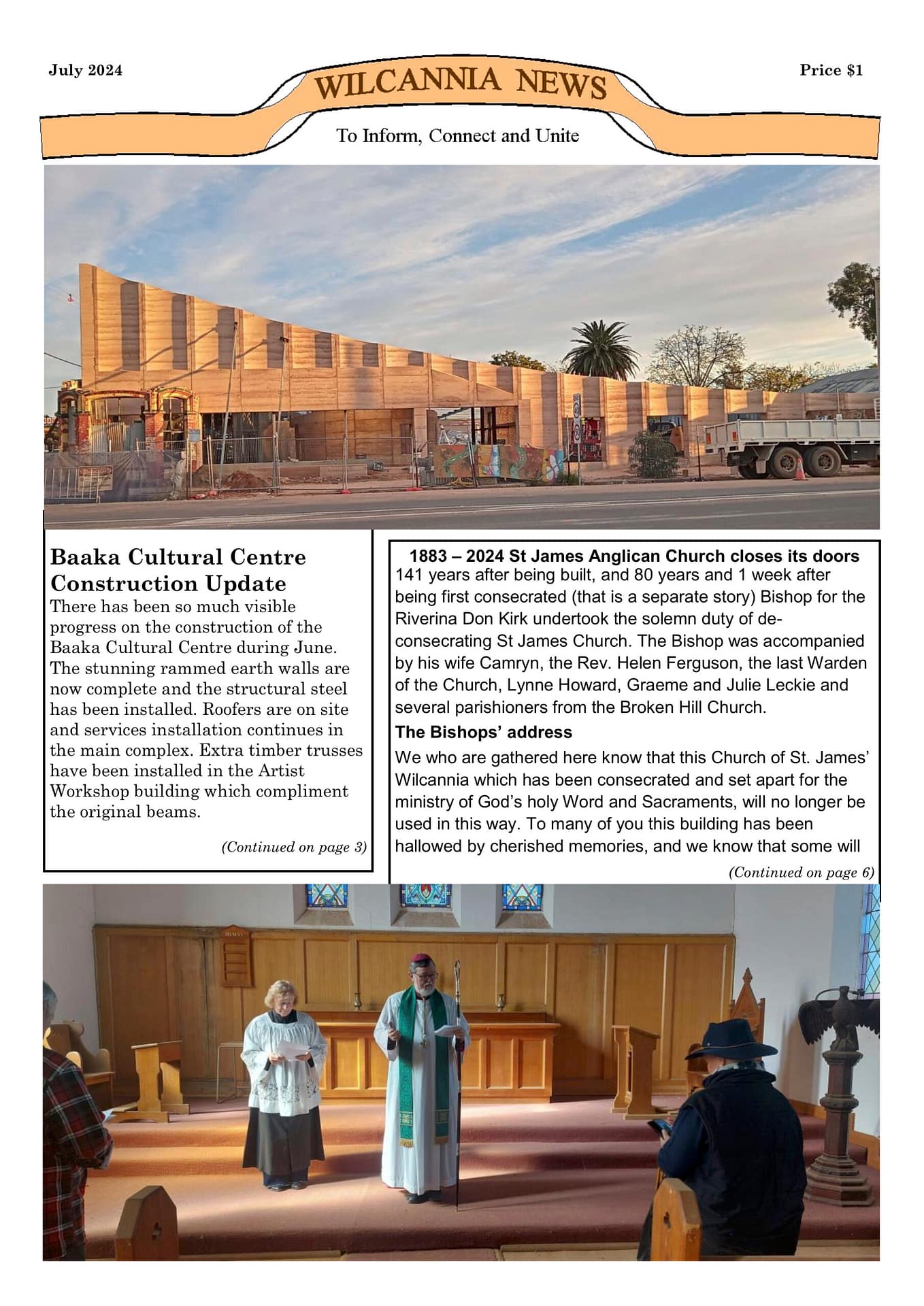 Wilcannia News July 2024