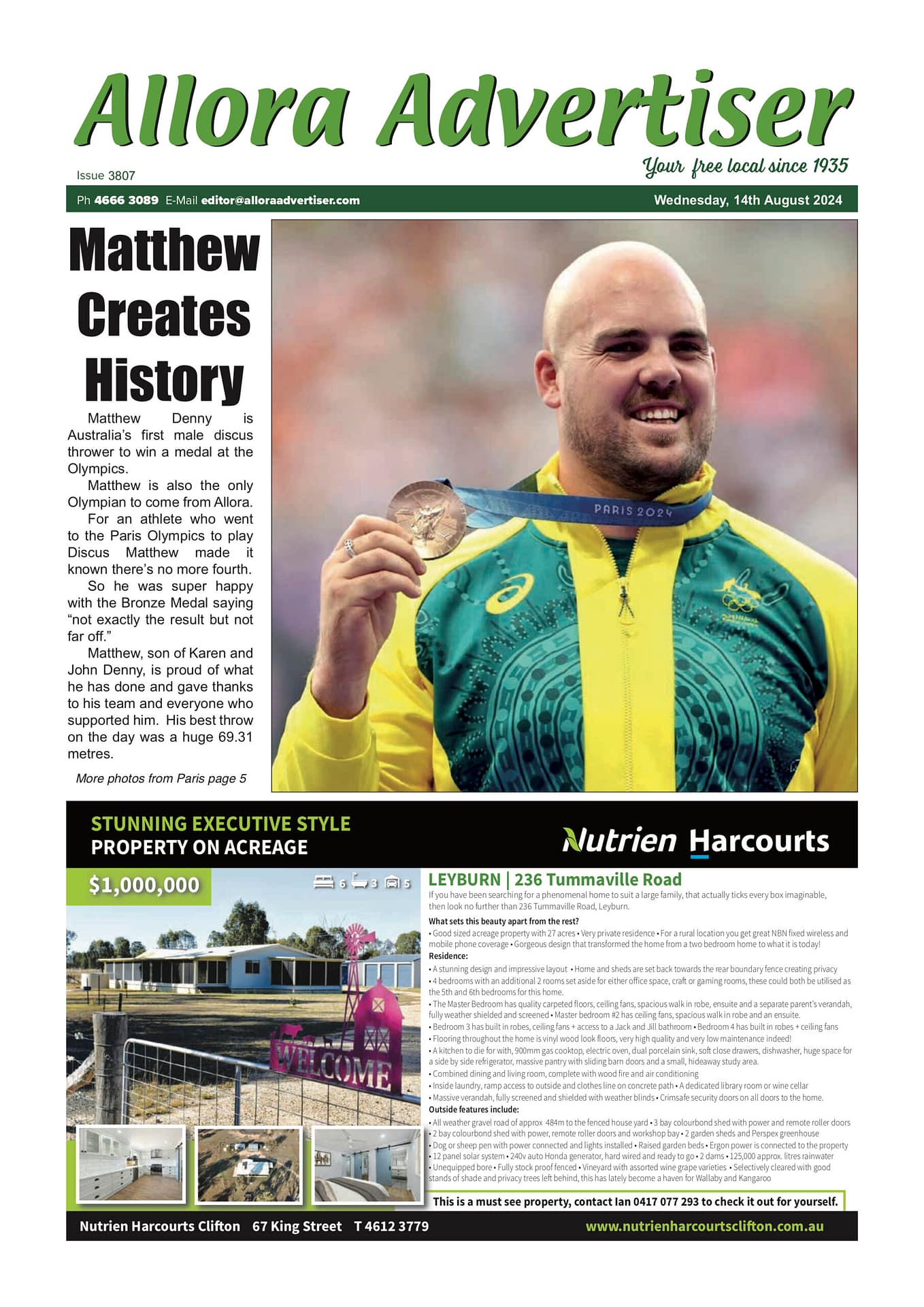 Allora Advertiser 14 August 2024