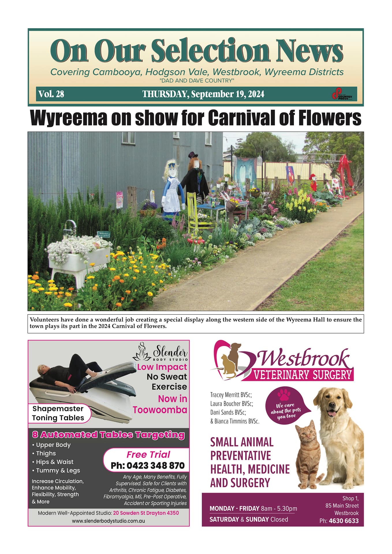 On Our Selection News 19 September 2024