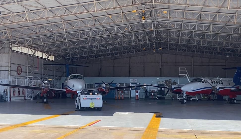 RFDS hangar