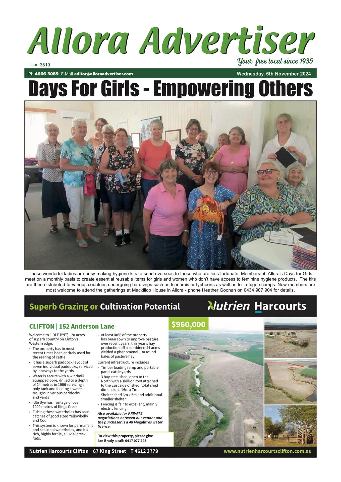 Allora Advertiser 6 November 2024