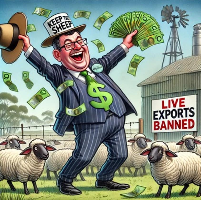 Keep the Sheep cartoon