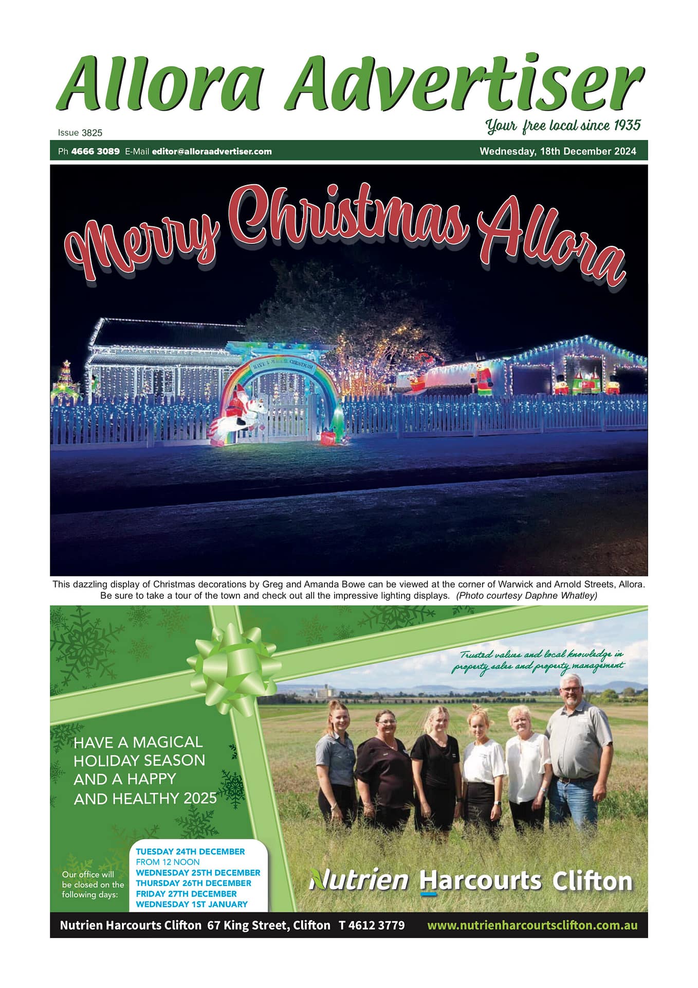 Allora Advertiser 18 December 2024