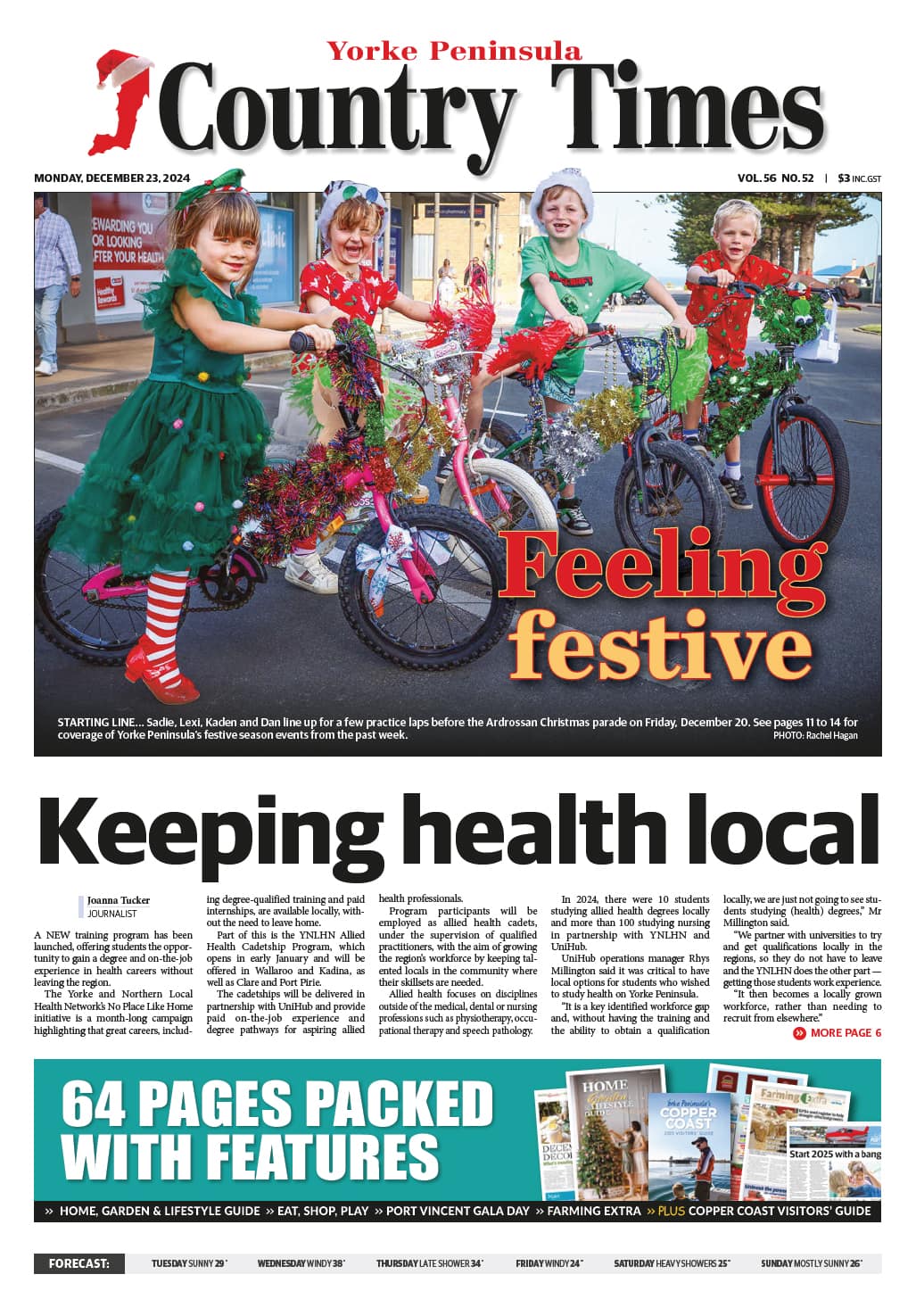 Yorke Peninsula Country Times 23 December 2024