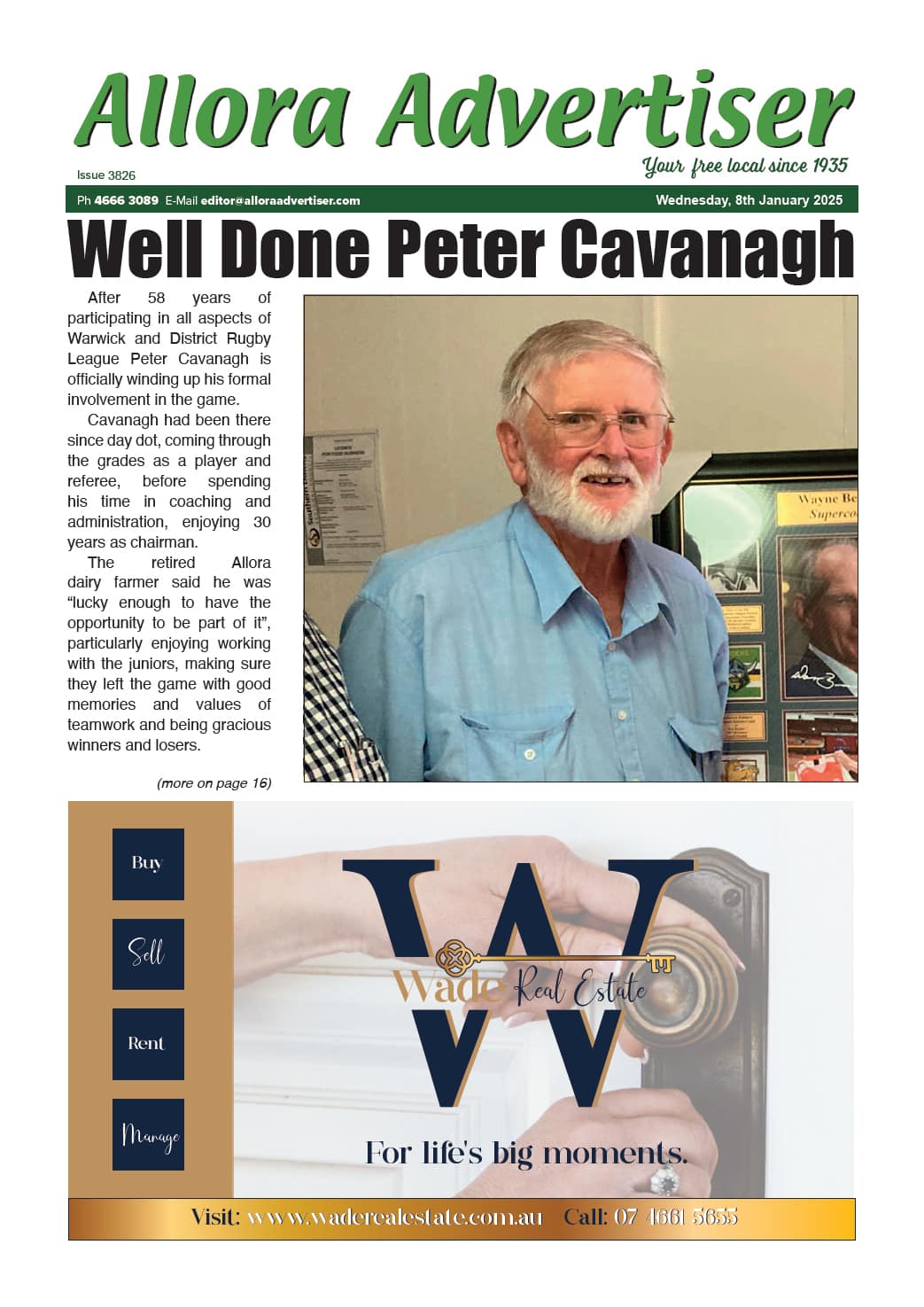 Allora Advertiser 8 January 2025