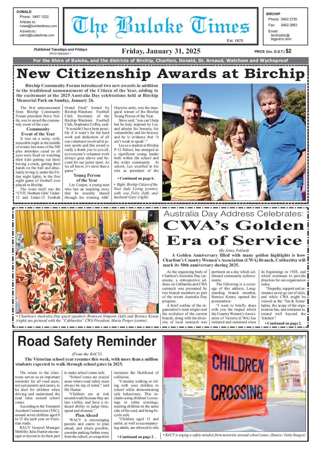 The Buloke Times 31 January 2025