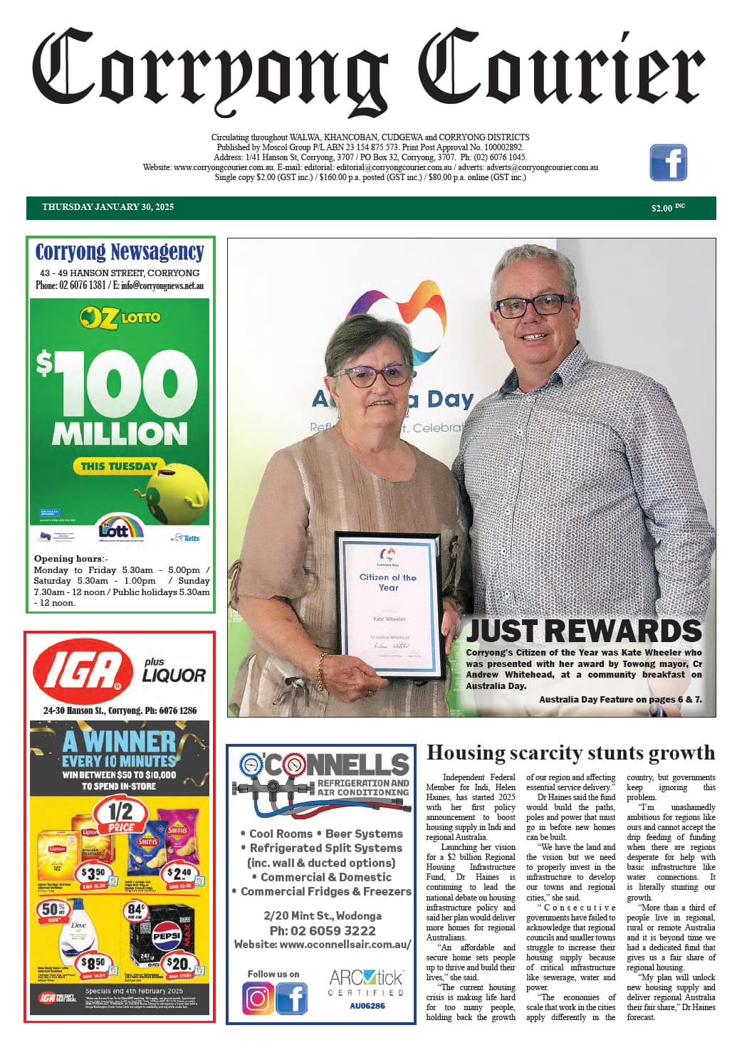 Corryong Courier 30 January 2025