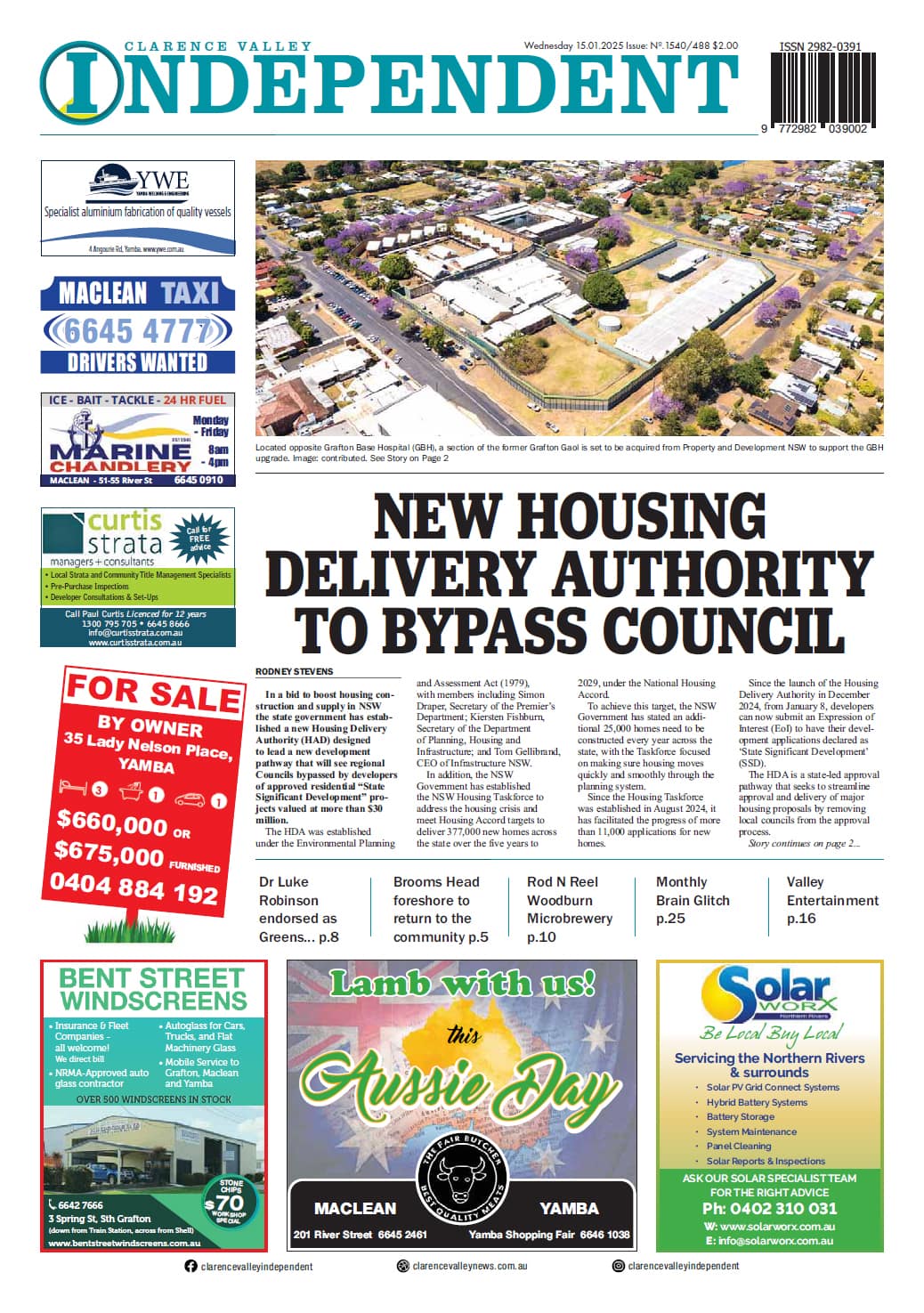 Clarence Valley Independent 15 January 2025
