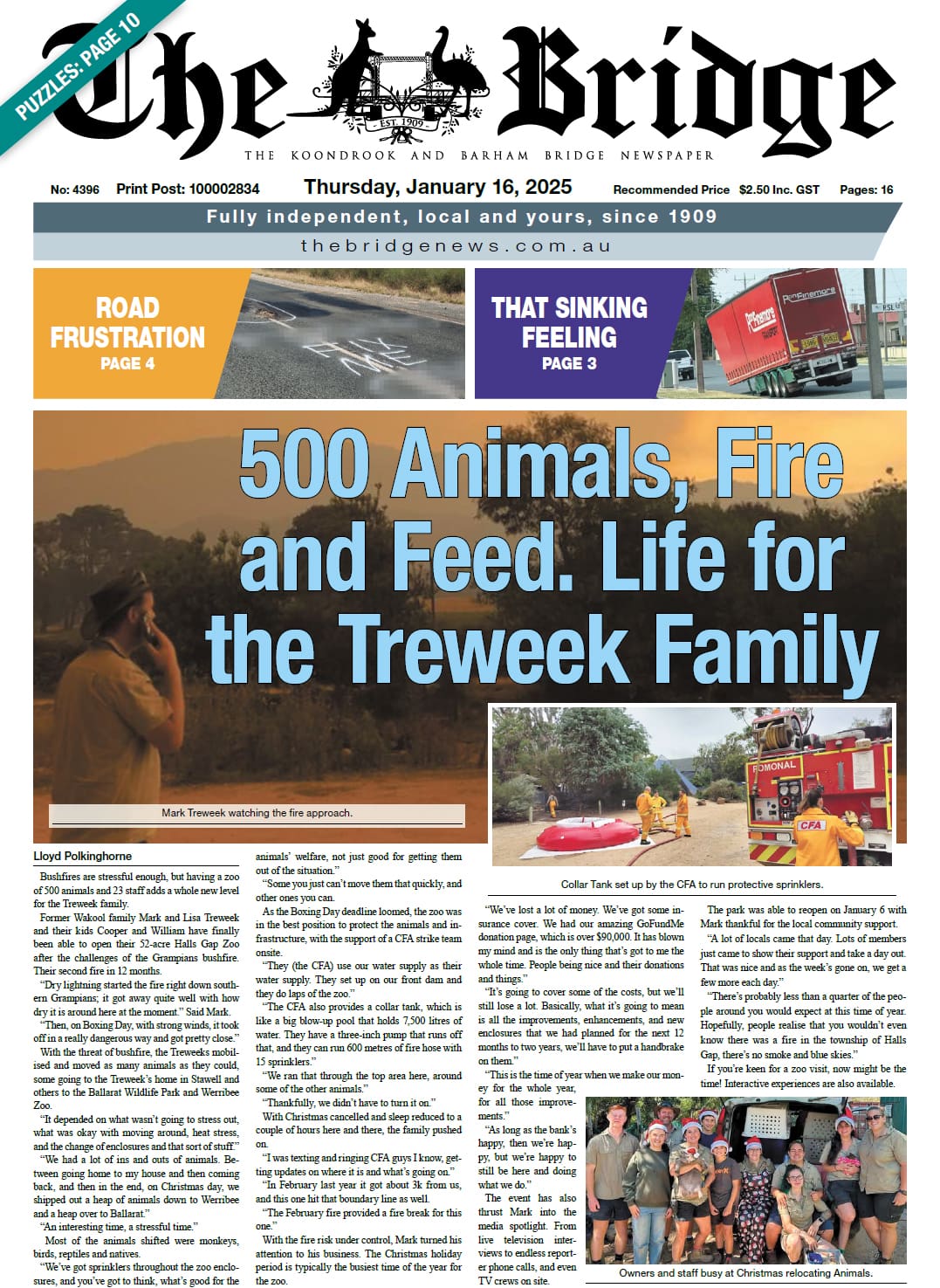 The Koondrook and Barham Bridge Newspaper 16 January 2025
